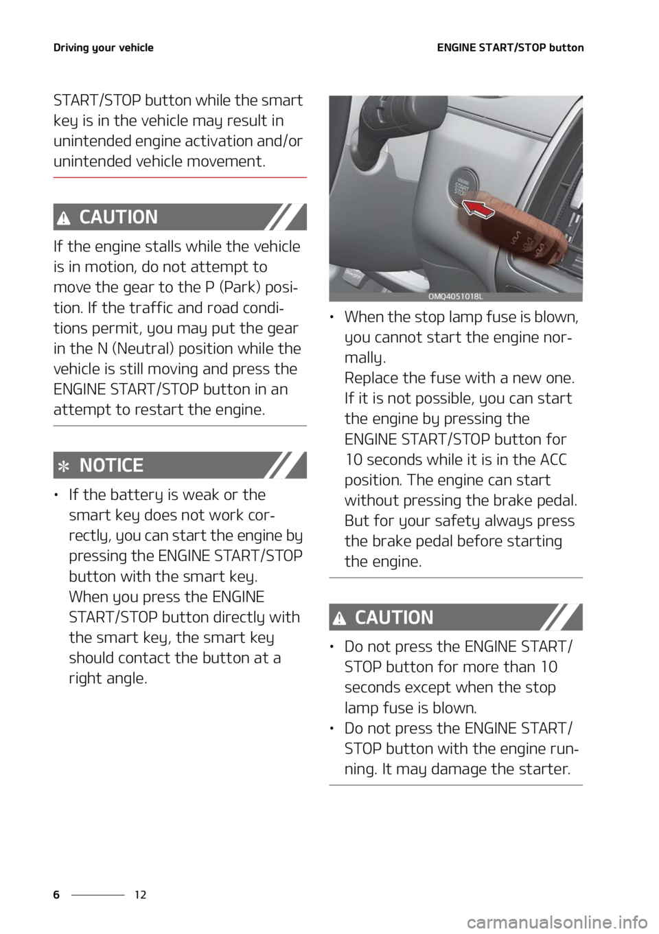 KIA SORENTO PHEV 2022  Owners Manual �%�S�J�W�J�O�H��Z�P�V�S��W�F�I�J�D�M�F
��
�
�&�/�(�*�/�&��4�5�"�3�5��4�5�0�1��C�V�U�U�P�O
�4�5�"�3�5��4�5�0�1��C�V�U�U�P�O��X�I�J�M�F��U�I�F��T�N�B�S�U�
�L�F�Z��J�T��J�O��U�I�F��W�F�