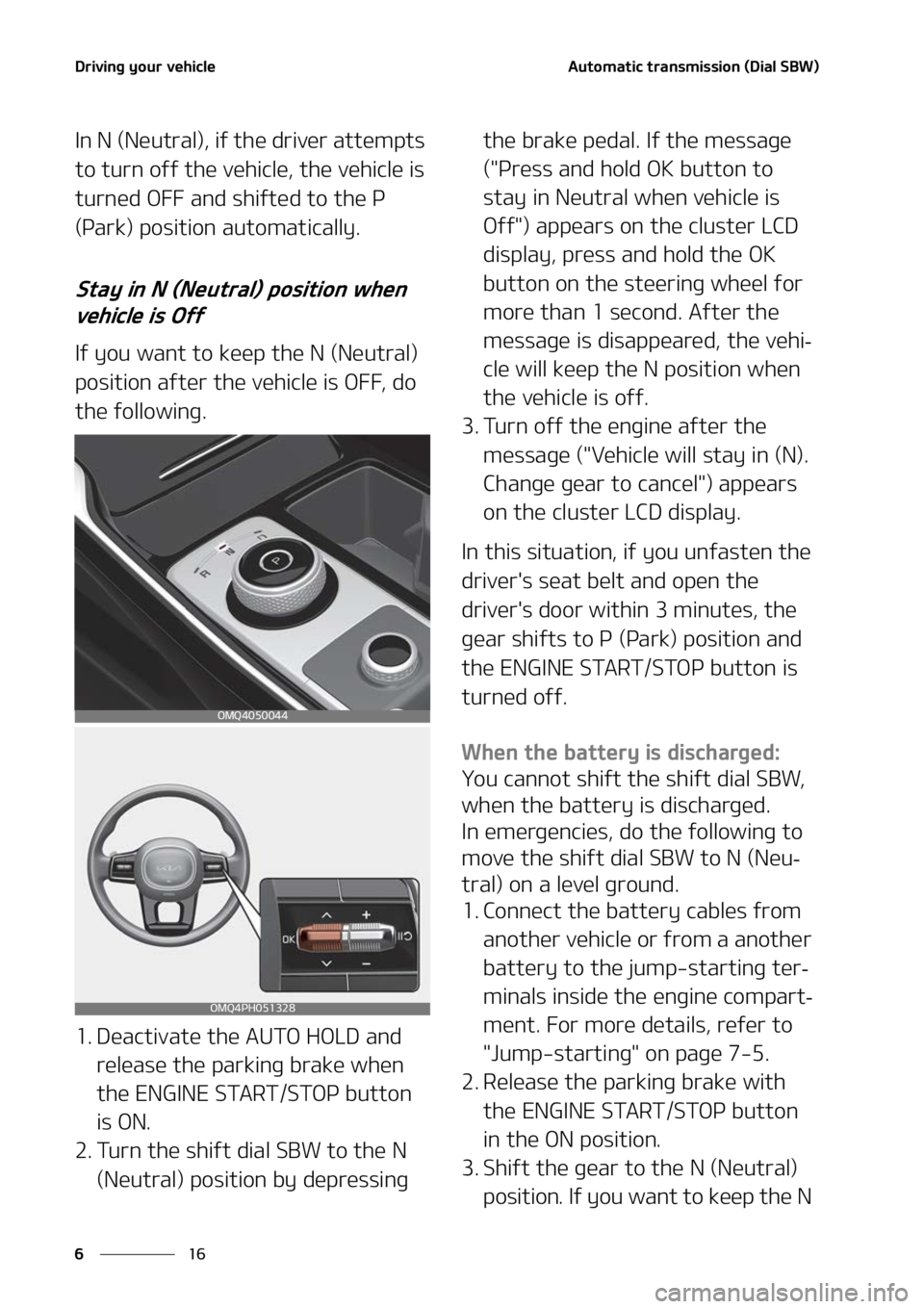 KIA SORENTO PHEV 2022  Owners Manual �%�S�J�W�J�O�H��Z�P�V�S��W�F�I�J�D�M�F
��
�
�"�V�U�P�N�B�U�J�D��U�S�B�O�T�N�J�T�T�J�P�O��	�%�J�B�M��4�#�8�

�*�O��/��	�/�F�V�U�S�B�M�
�
��J�G��U�I�F��E�S�J�W�F�S��B�U�U�F�N�Q�U�T�
�U�P�