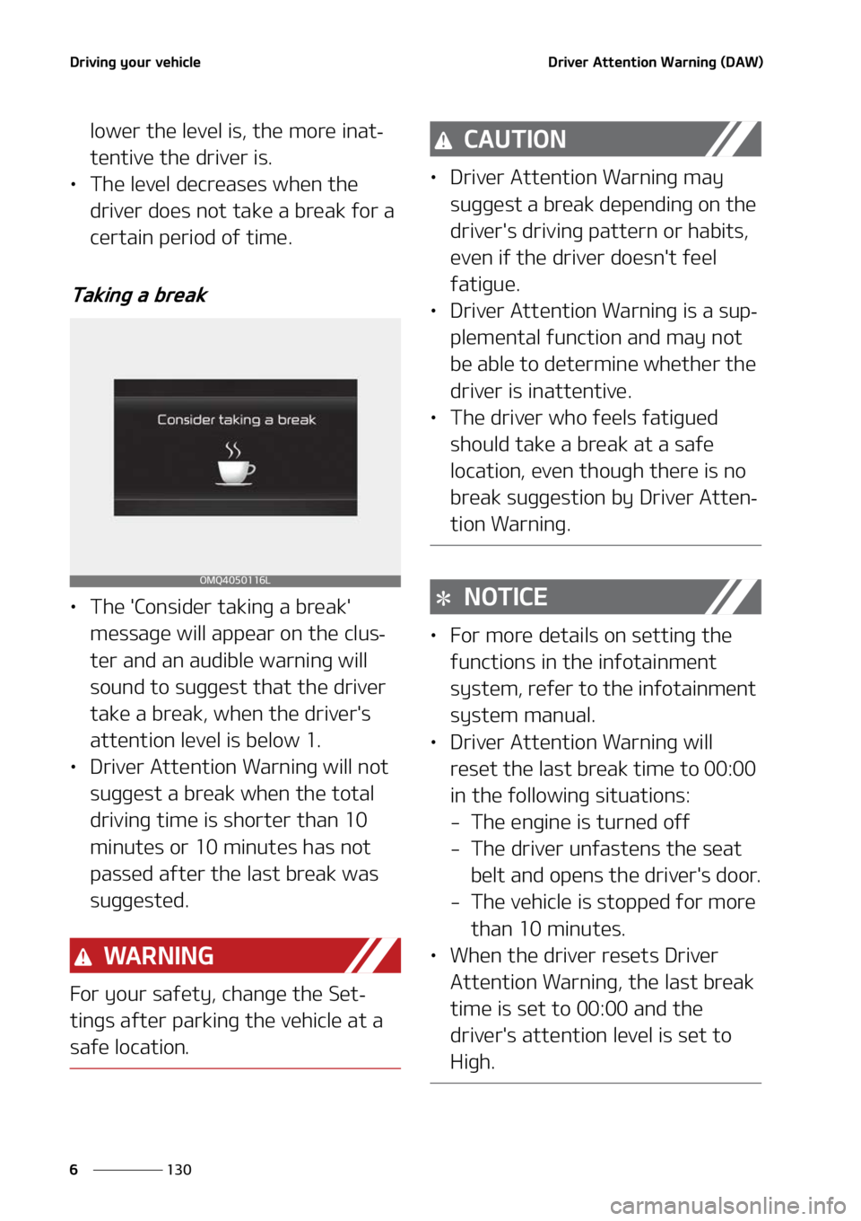 KIA SORENTO PHEV 2022  Owners Manual �%�S�J�W�J�O�H��Z�P�V�S��W�F�I�J�D�M�F
���
�
�%�S�J�W�F�S��"�U�U�F�O�U�J�P�O��8�B�S�O�J�O�H��	�%�"�8�

�M�P�X�F�S��U�I�F��M�F�W�F�M��J�T�
��U�I�F��N�P�S�F��J�O�B�U-
�U�F�O�U�J�W�F��U�I