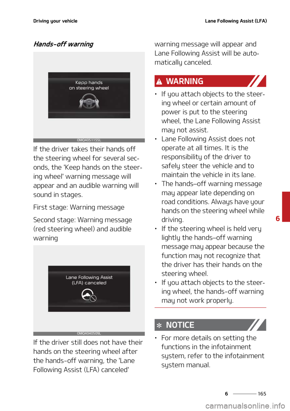KIA SORENTO PHEV 2022  Owners Manual ���
�
�
�%�S�J�W�J�O�H��Z�P�V�S��W�F�I�J�D�M�F�-�B�O�F���P�M�M�P�X�J�O�H��"�T�T�J�T�U��	�-��"�

�)�B�O�E�T��P�G�G��X�B�S�O�J�O�H
�*�G��U�I�F��E�S�J�W�F�S��U�B�L�F�T��U�I�F�J�S��I�B�
