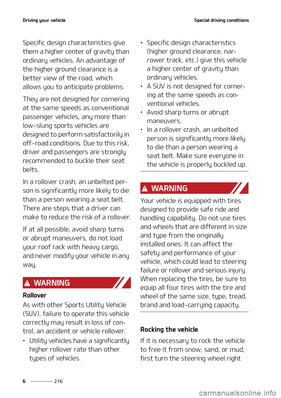 KIA SORENTO PHEV 2022  Owners Manual �%�S�J�W�J�O�H��Z�P�V�S��W�F�I�J�D�M�F
���
�
�4�Q�F�D�J�B�M��E�S�J�W�J�O�H��D�P�O�E�J�U�J�P�O�T
�4�Q�F�D�J�G�J�D��E�F�T�J�H�O��D�I�B�S�B�D�U�F�S�J�T�U�J�D�T��H�J�W�F�
�U�I�F�N��B��I�J�H�