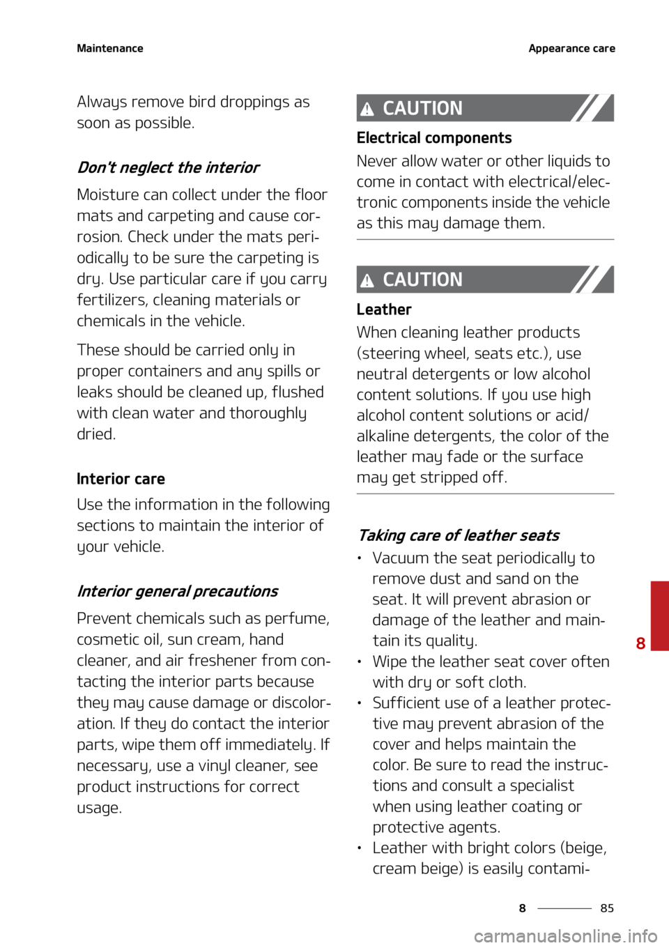 KIA SORENTO PHEV 2022  Owners Manual ��
�
�
�.�B�J�O�U�F�O�B�O�D�F�"�Q�Q�F�B�S�B�O�D�F��D�B�S�F
�"�M�X�B�Z�T��S�F�N�P�W�F��C�J�S�E��E�S�P�Q�Q�J�O�H�T��B�T�
�T�P�P�O��B�T��Q�P�T�T�J�C�M�F�
�%�P�O��U��O�F�H�M�F�D�U��U�I�F�