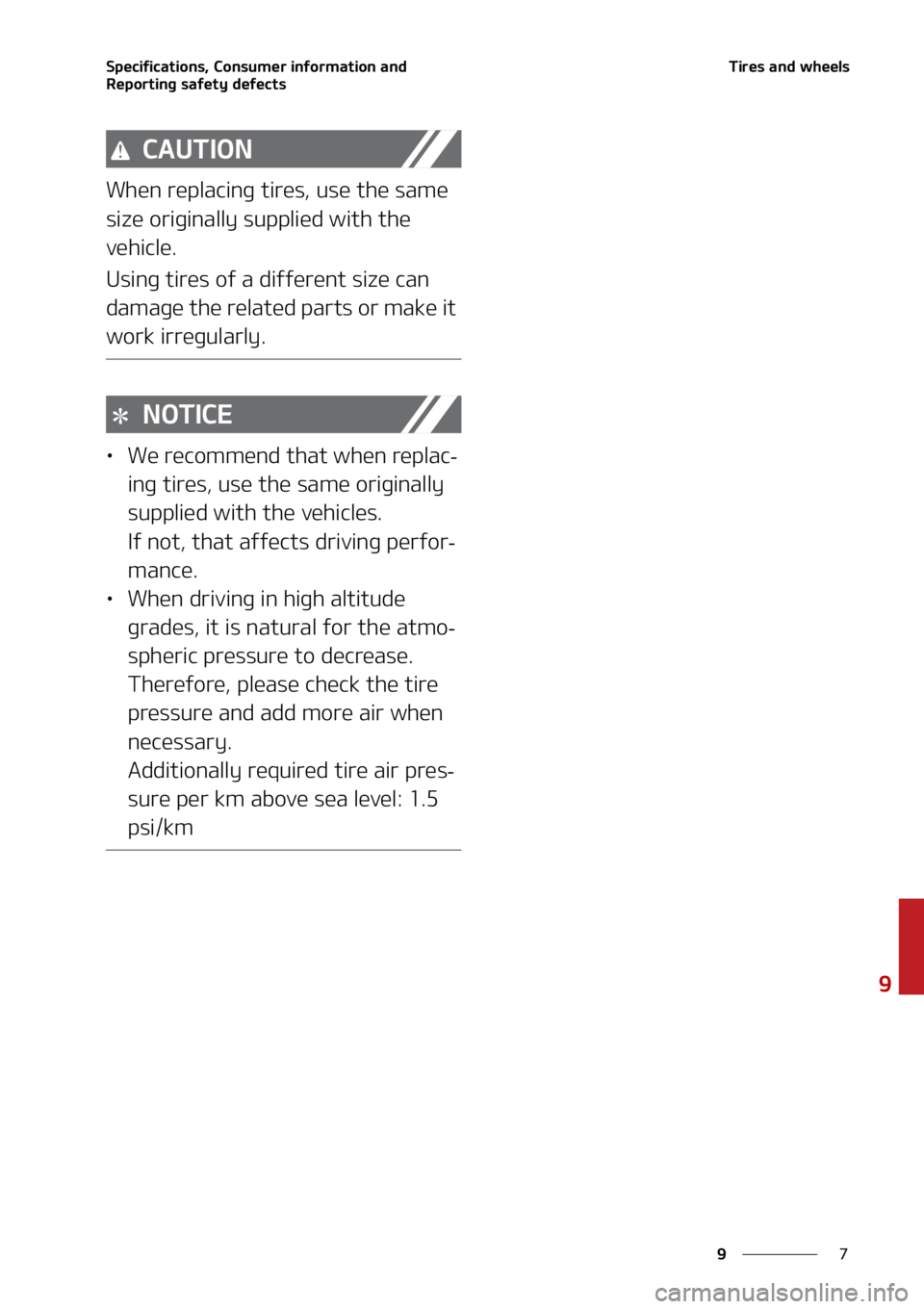 KIA SORENTO PHEV 2022  Owners Manual �
�
�
�4�Q�F�D�J�G�J�D�B�U�J�P�O�T�
��$�P�O�T�V�N�F�S��J�O�G�P�S�N�B�U�J�P�O��B�O�E�
�3�F�Q�P�S�U�J�O�H��T�B�G�F�U�Z��E�F�G�F�D�U�T�5�J�S�F�T��B�O�E��X�I�F�F�M�T
�$�"�6�5�*�0�/
�8�I�F�O��S