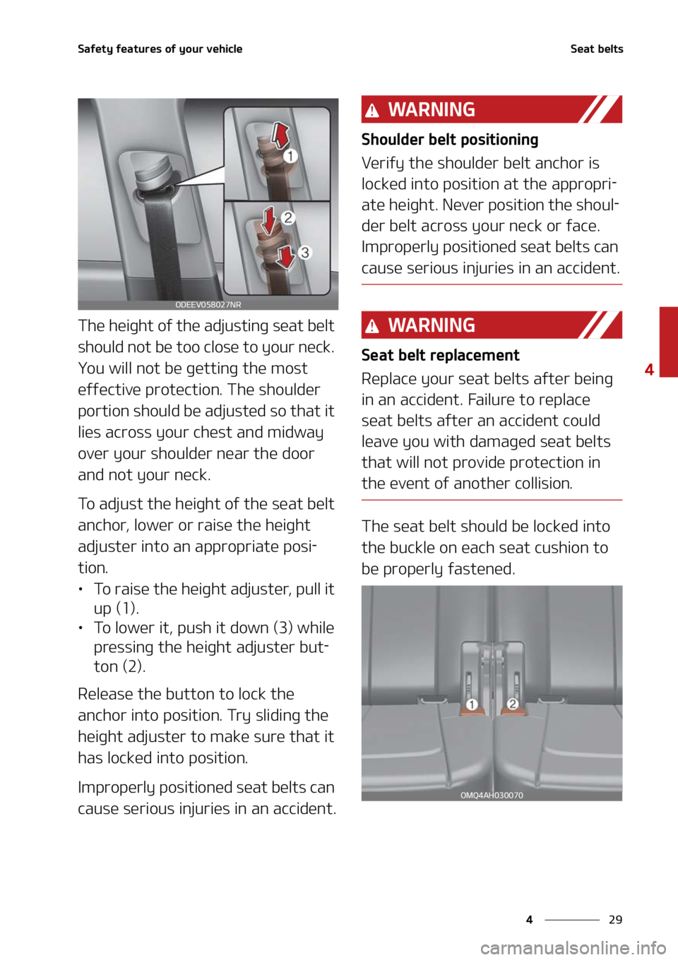 KIA SORENTO HYBRID 2022  Owners Manual ��
�
�
�4�B�G�F�U�Z��G�F�B�U�V�S�F�T��P�G��Z�P�V�S��W�F�I�J�D�M�F�4�F�B�U��C�F�M�U�T
�5�I�F��I�F�J�H�I�U��P�G��U�I�F��B�E�K�V�T�U�J�O�H��T�F�B�U��C�F�M�U�
�T�I�P�V�M�E��O�P�U��C�F��