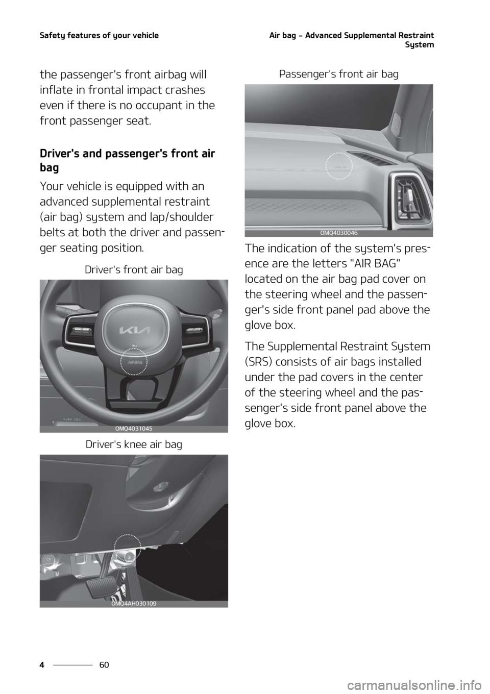 KIA SORENTO HYBRID 2022  Owners Manual �4�B�G�F�U�Z��G�F�B�U�V�S�F�T��P�G��Z�P�V�S��W�F�I�J�D�M�F
��
�
�"�J�S��C�B�H����"�E�W�B�O�D�F�E��4�V�Q�Q�M�F�N�F�O�U�B�M��3�F�T�U�S�B�J�O�U
�4�Z�T�U�F�N
�U�I�F��Q�B�T�T�F�O�H�F�S��T��