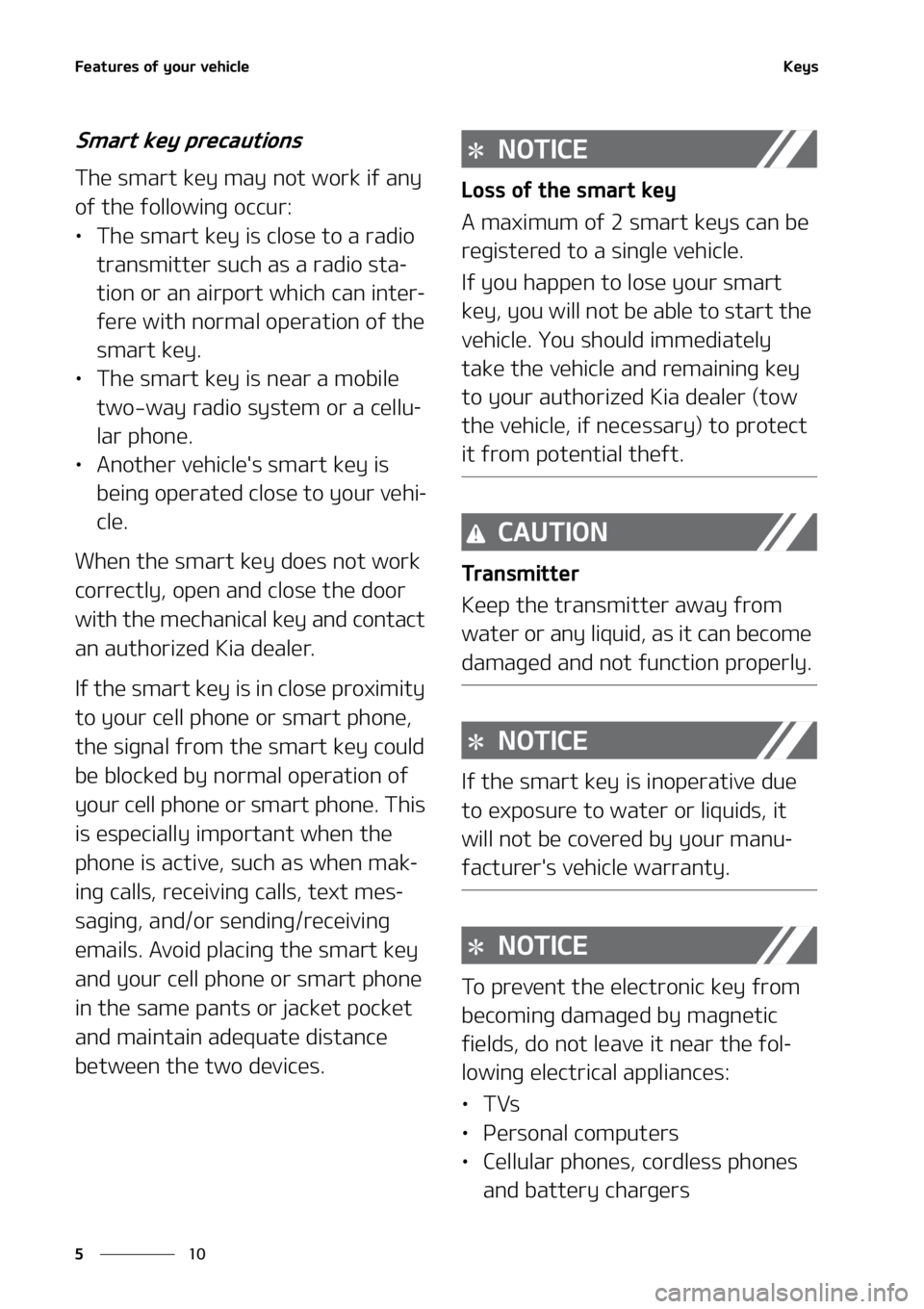 KIA SORENTO HYBRID 2022  Owners Manual ��F�B�U�V�S�F�T��P�G��Z�P�V�S��W�F�I�J�D�M�F
��
�
�,�F�Z�T
�4�N�B�S�U��L�F�Z��Q�S�F�D�B�V�U�J�P�O�T
�5�I�F��T�N�B�S�U��L�F�Z��N�B�Z��O�P�U��X�P�S�L��J�G��B�O�Z�
�P�G��U�I�F��G�P�M�M