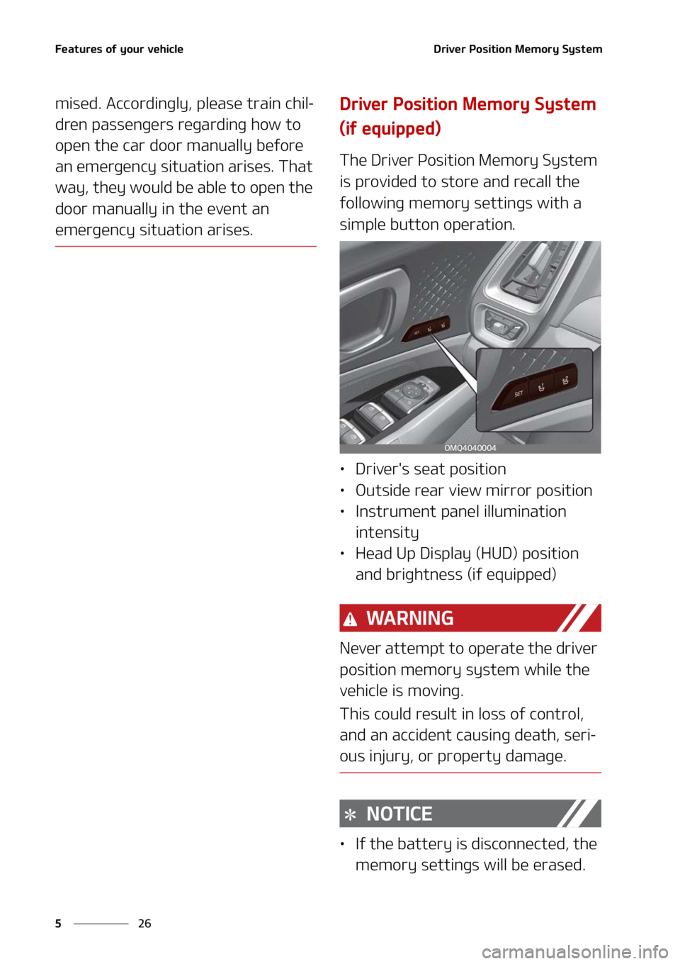 KIA SORENTO HYBRID 2022  Owners Manual ��F�B�U�V�S�F�T��P�G��Z�P�V�S��W�F�I�J�D�M�F
��
�
�%�S�J�W�F�S��1�P�T�J�U�J�P�O��.�F�N�P�S�Z��4�Z�T�U�F�N
�N�J�T�F�E���"�D�D�P�S�E�J�O�H�M�Z�
��Q�M�F�B�T�F��U�S�B�J�O��D�I�J�M-
�E�S�F�O