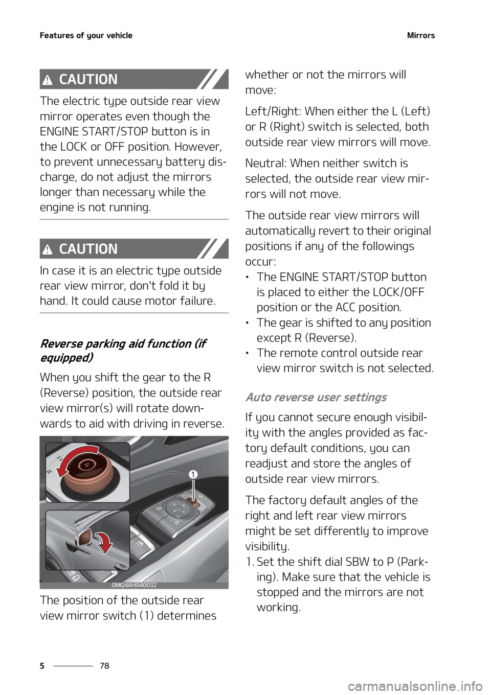 KIA SORENTO HYBRID 2022  Owners Manual ��F�B�U�V�S�F�T��P�G��Z�P�V�S��W�F�I�J�D�M�F
��
�
�.�J�S�S�P�S�T
�$�"�6�5�*�0�/
�5�I�F��F�M�F�D�U�S�J�D��U�Z�Q�F��P�V�U�T�J�E�F��S�F�B�S��W�J�F�X�
�N�J�S�S�P�S��P�Q�F�S�B�U�F�T��F�W�F�O