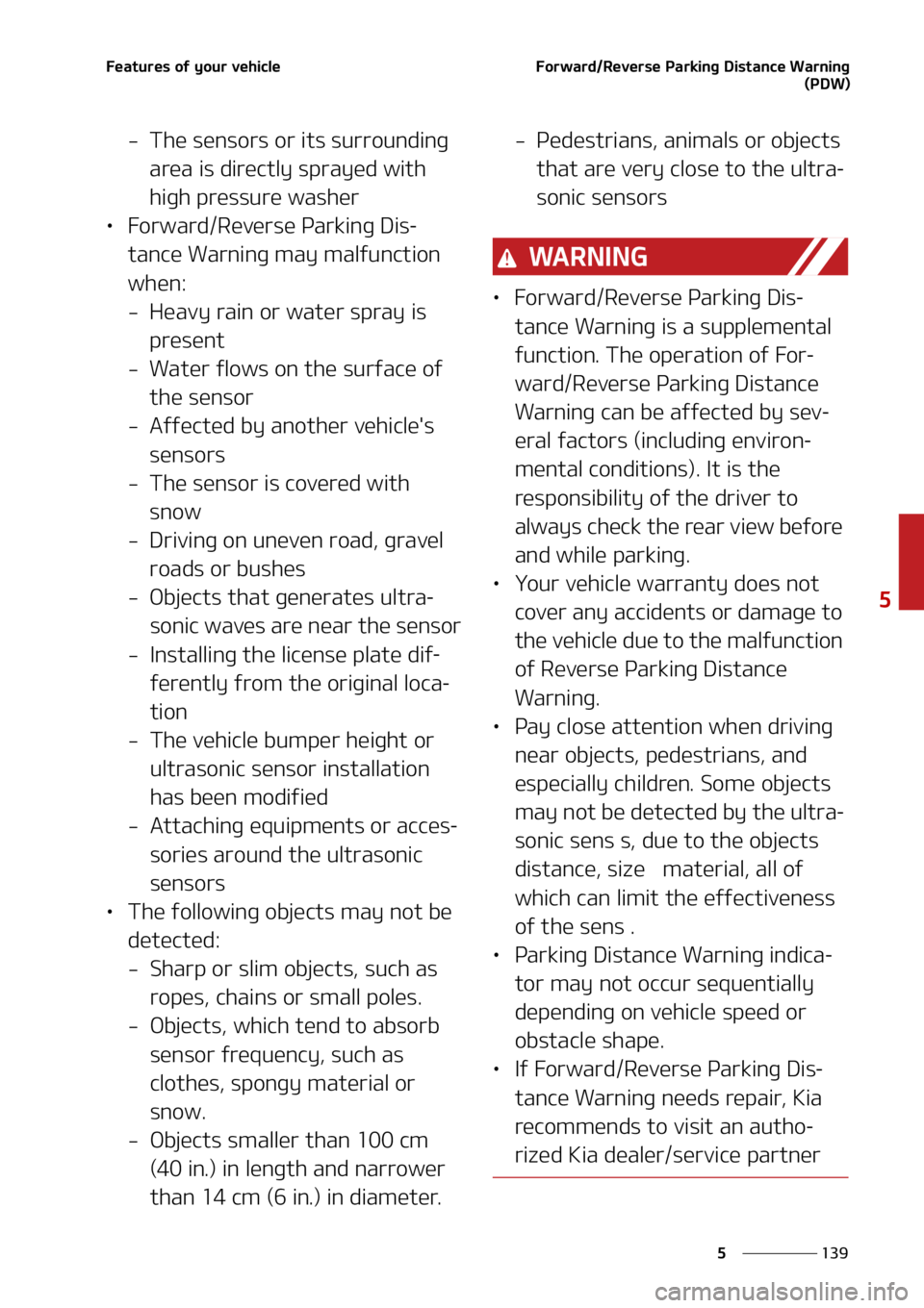 KIA SORENTO HYBRID 2022  Owners Manual ���
�
�
��F�B�U�V�S�F�T��P�G��Z�P�V�S��W�F�I�J�D�M�F��P�S�X�B�S�E��3�F�W�F�S�T�F��1�B�S�L�J�O�H��%�J�T�U�B�O�D�F��8�B�S�O�J�O�H�	�1�%�8�

� �5�I�F��T�F�O�T�P�S�T��P�S��J�U�T��T�V�S�