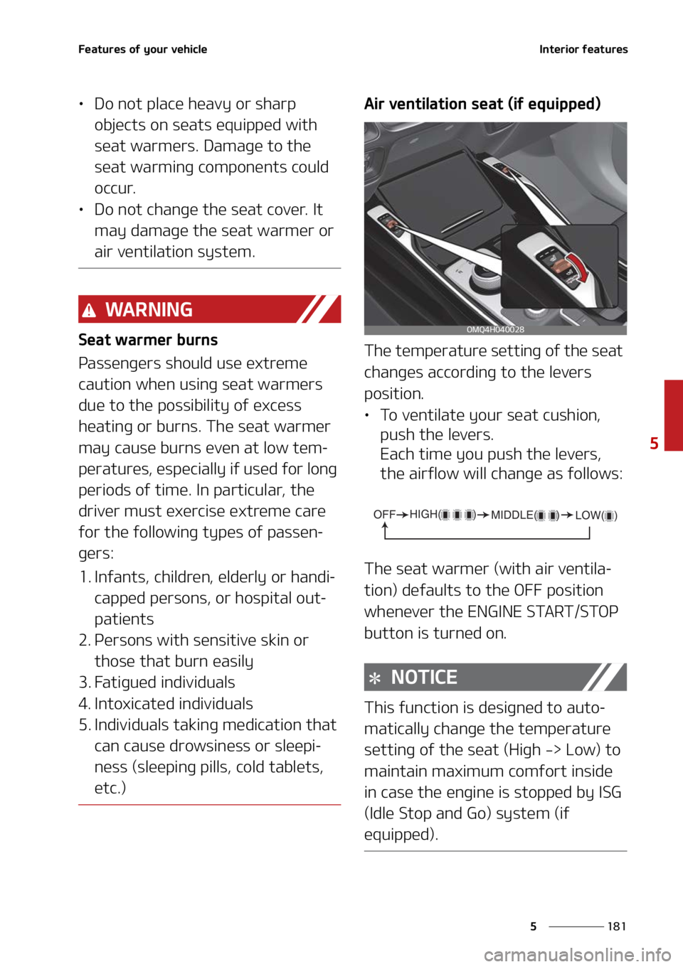 KIA SORENTO HYBRID 2022  Owners Manual ���
�
�
��F�B�U�V�S�F�T��P�G��Z�P�V�S��W�F�I�J�D�M�F�*�O�U�F�S�J�P�S��G�F�B�U�V�S�F�T
LÜ�%�P��O�P�U��Q�M�B�D�F��I�F�B�W�Z��P�S��T�I�B�S�Q�
�P�C�K�F�D�U�T��P�O��T�F�B�U�T ��F�R�V�J�