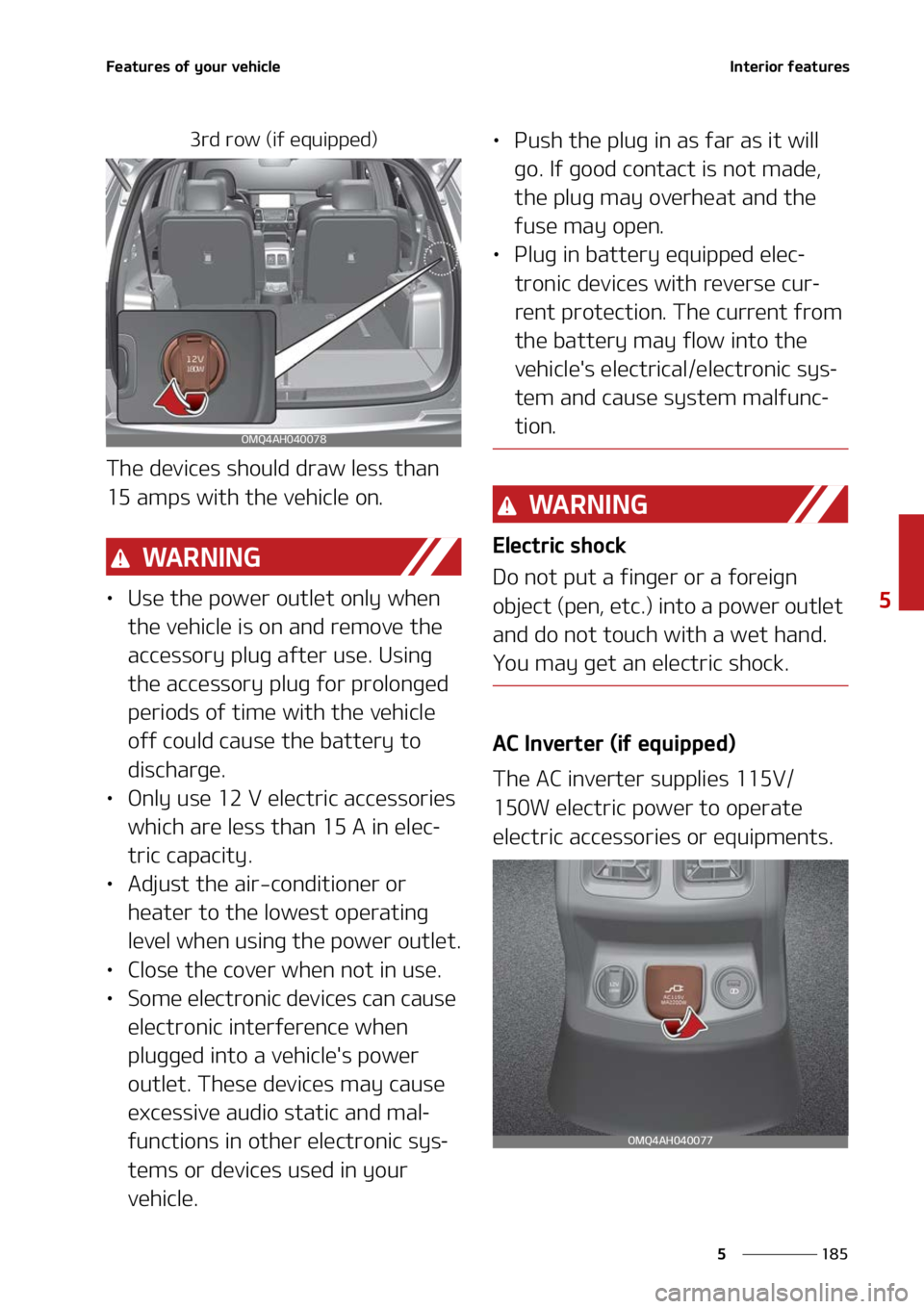 KIA SORENTO HYBRID 2022  Owners Manual ���
�
�
��F�B�U�V�S�F�T��P�G��Z�P�V�S��W�F�I�J�D�M�F�*�O�U�F�S�J�P�S��G�F�B�U�V�S�F�T
��S�E��S�P�X��	�J�G��F�R�V�J�Q�Q�F�E�

�5�I�F��E�F�W�J�D�F�T��T�I�P�V�M�E��E�S�B�X��M�F�T�T��U�