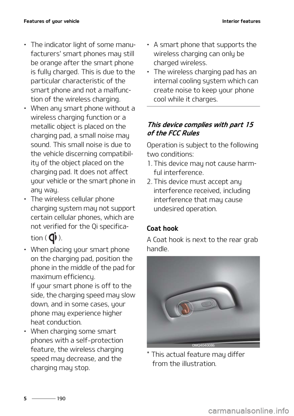 KIA SORENTO HYBRID 2022  Owners Manual ��F�B�U�V�S�F�T��P�G��Z�P�V�S��W�F�I�J�D�M�F
���
�
�*�O�U�F�S�J�P�S��G�F�B�U�V�S�F�T
LÜ �5�I�F��J�O�E�J�D�B�U�P�S��M�J�H�I�U��P�G��T�P�N�F��N�B�O�V-
�G�B�D�U�V�S�F�S�T���T�N�B�S�U��Q