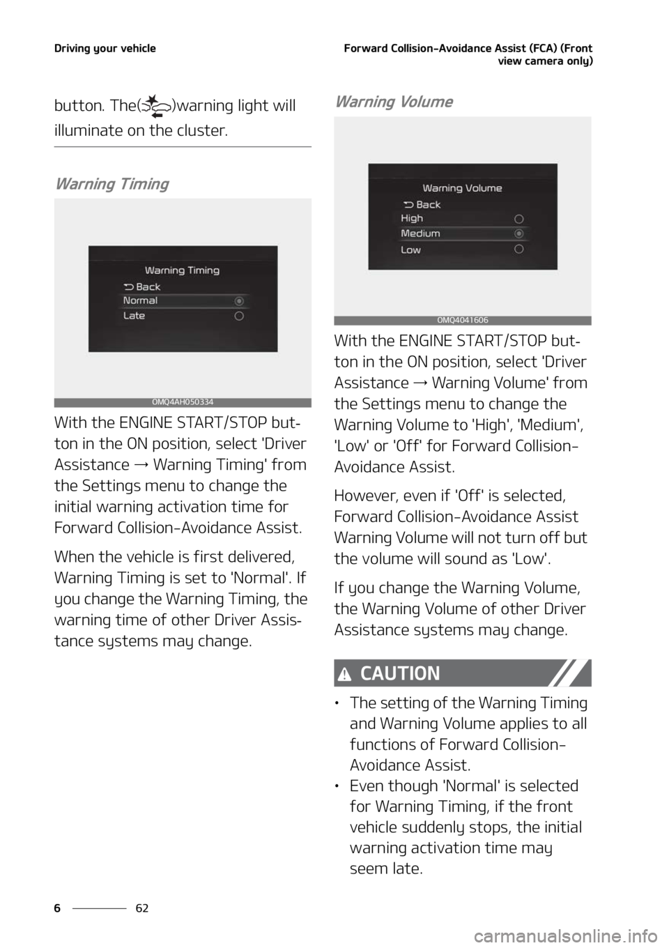 KIA SORENTO HYBRID 2022  Owners Manual �%�S�J�W�J�O�H��Z�P�V�S��W�F�I�J�D�M�F
��
�
��P�S�X�B�S�E��$�P�M�M�J�T�J�P�O��"�W�P�J�E�B�O�D�F��"�T�T�J�T�U��	��$�"�
��	��S�P�O�U
�W�J�F�X��D�B�N�F�S�B��P�O�M�Z�

�C�V�U�U�P�O���5�I�