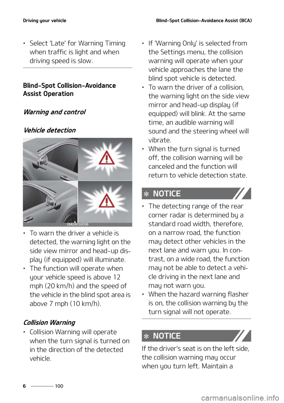 KIA SORENTO HYBRID 2022  Owners Manual �%�S�J�W�J�O�H��Z�P�V�S��W�F�I�J�D�M�F
���
�
�#�M�J�O�E��4�Q�P�U��$�P�M�M�J�T�J�P�O��"�W�P�J�E�B�O�D�F��"�T�T�J�T�U��	�#�$�"�

LÜ �4�F�M�F�D�U���-�B�U�F���G�P�S��8�B�S�O�J�O�H��5�J�N