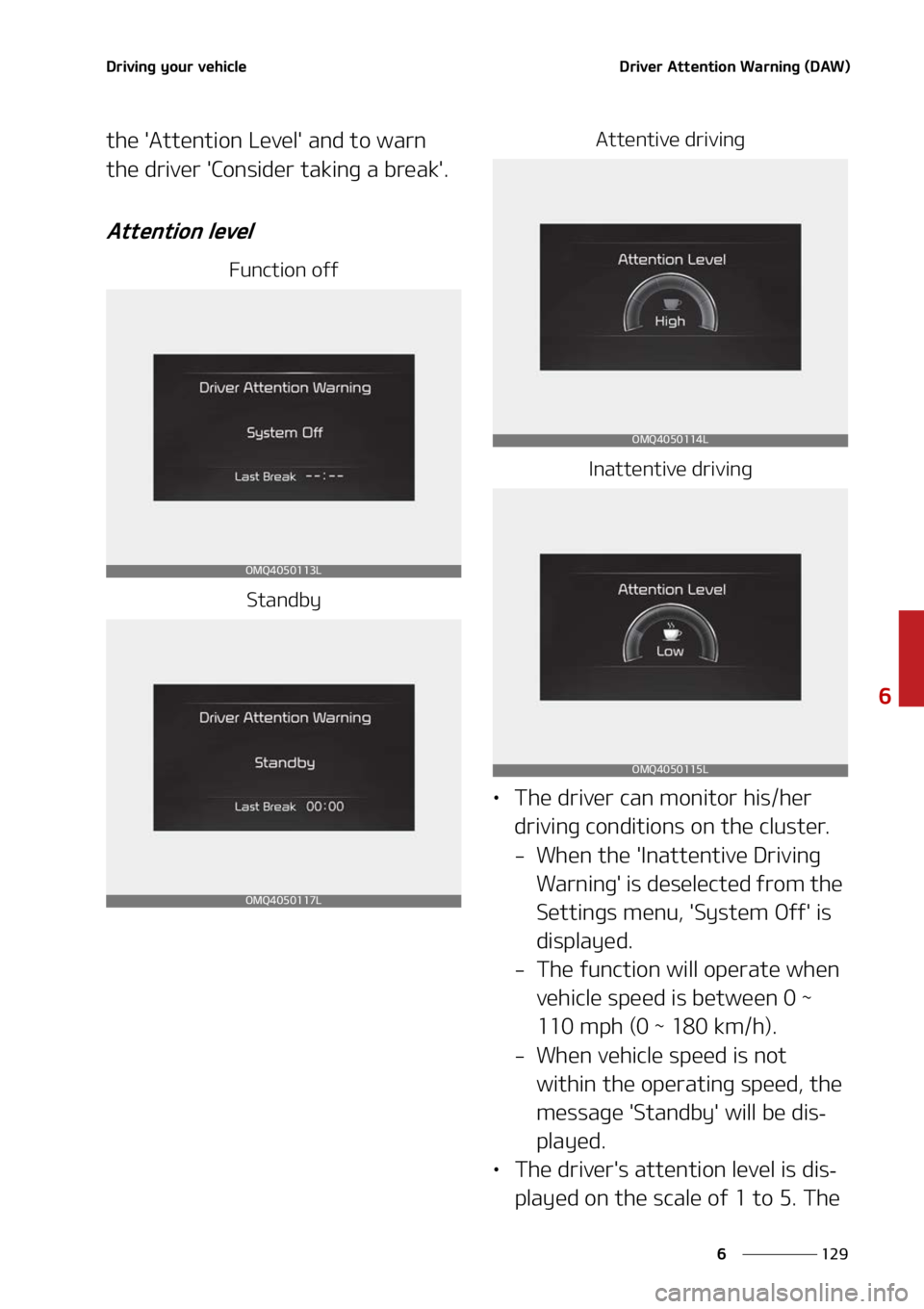 KIA SORENTO HYBRID 2022  Owners Manual ���
�
�
�%�S�J�W�J�O�H��Z�P�V�S��W�F�I�J�D�M�F�%�S�J�W�F�S��"�U�U�F�O�U�J�P�O��8�B�S�O�J�O�H��	�%�"�8�

�U�I�F���"�U�U�F�O�U�J�P�O��-�F�W�F�M���B�O�E��U�P��X�B�S�O�
�U�I�F��E�S�J�W�