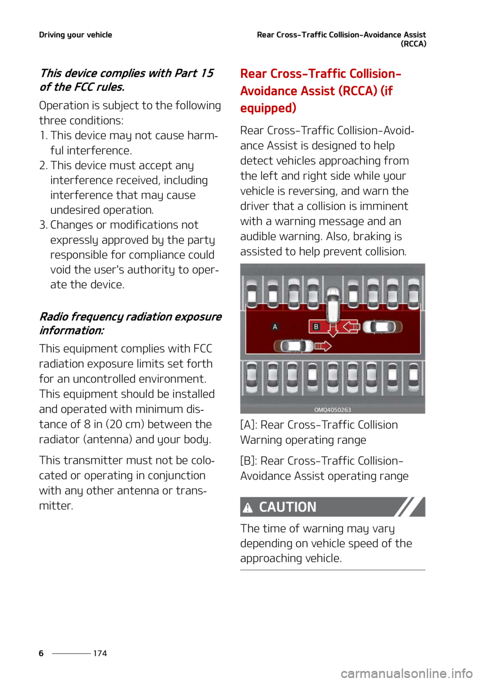 KIA SORENTO HYBRID 2022  Owners Manual �%�S�J�W�J�O�H��Z�P�V�S��W�F�I�J�D�M�F
���
�
�3�F�B�S��$�S�P�T�T��5�S�B�G�G�J�D��$�P�M�M�J�T�J�P�O��"�W�P�J�E�B�O�D�F��"�T�T�J�T�U
�	�3�$�$�"�

�5�I�J�T��E�F�W�J�D�F��D�P�N�Q�M�J�F�T��X�