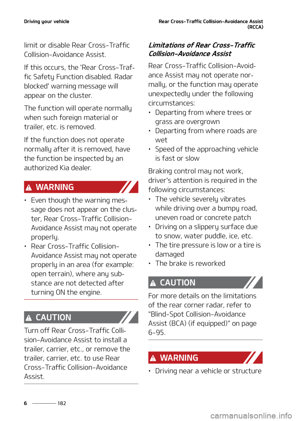 KIA SORENTO HYBRID 2022  Owners Manual �%�S�J�W�J�O�H��Z�P�V�S��W�F�I�J�D�M�F
���
�
�3�F�B�S��$�S�P�T�T��5�S�B�G�G�J�D��$�P�M�M�J�T�J�P�O��"�W�P�J�E�B�O�D�F��"�T�T�J�T�U
�	�3�$�$�"�

�M�J�N�J�U��P�S��E�J�T�B�C�M�F��3�F�B�S��