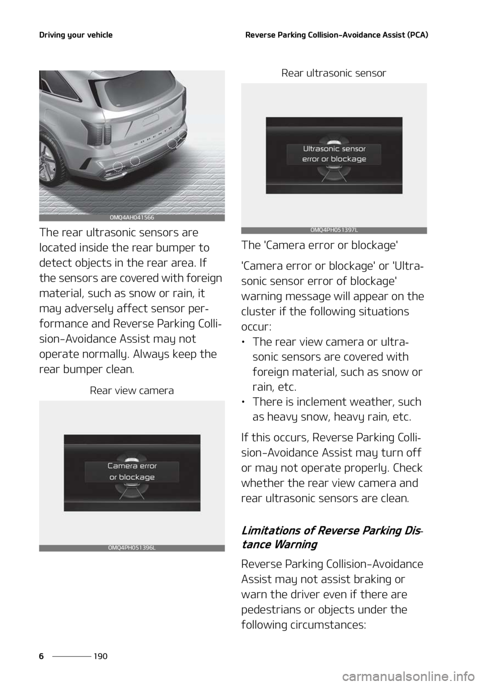 KIA SORENTO HYBRID 2022  Owners Manual �%�S�J�W�J�O�H��Z�P�V�S��W�F�I�J�D�M�F
���
�
�3�F�W�F�S�T�F��1�B�S�L�J�O�H��$�P�M�M�J�T�J�P�O��"�W�P�J�E�B�O�D�F��"�T�T�J�T�U��	�1�$�"�

�5�I�F��S�F�B�S��V�M�U�S�B�T�P�O�J�D��T�F�O�T�P�S