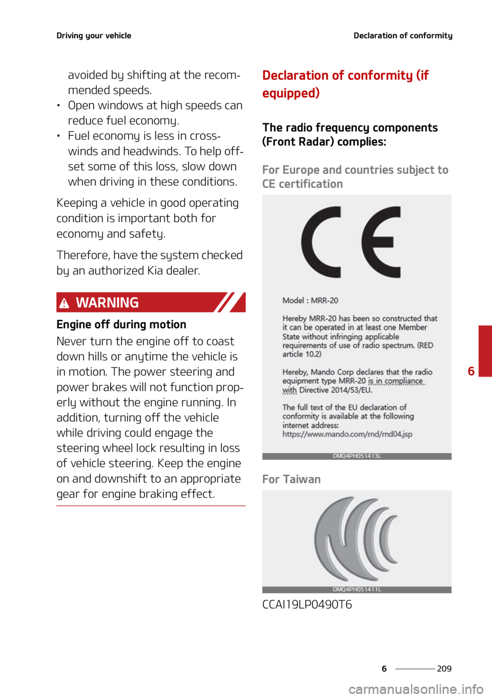 KIA SORENTO HYBRID 2022  Owners Manual ���
�
�
�%�S�J�W�J�O�H��Z�P�V�S��W�F�I�J�D�M�F�%�F�D�M�B�S�B�U�J�P�O��P�G��D�P�O�G�P�S�N�J�U�Z
�B�W�P�J�E�F�E��C�Z��T�I�J�G�U�J�O�H��B�U��U�I�F��S�F�D�P�N-
�N�F�O�E�F�E��T�Q�F�F�E�T�
L
