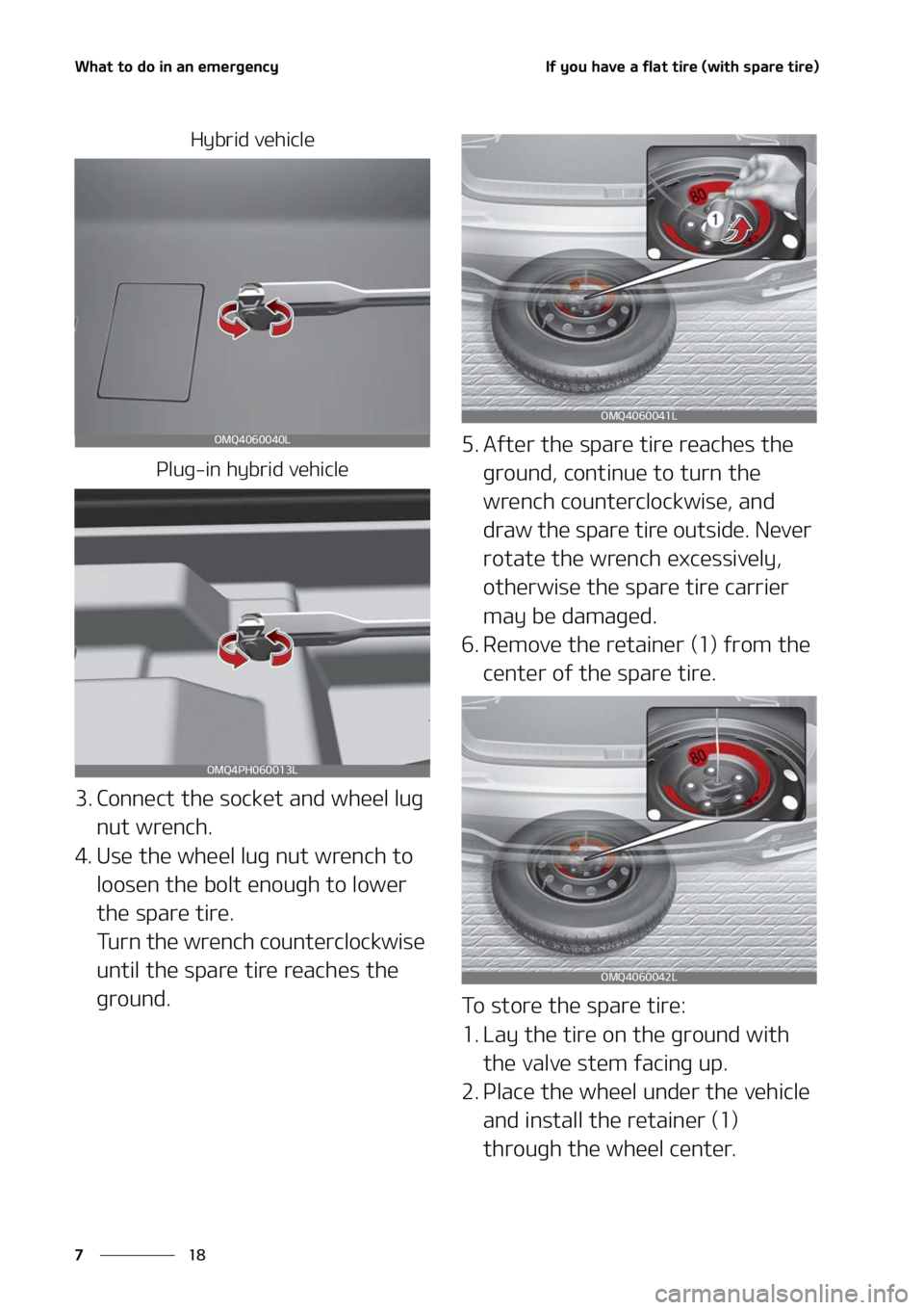 KIA SORENTO HYBRID 2022  Owners Manual �8�I�B�U��U�P��E�P��J�O��B�O��F�N�F�S�H�F�O�D�Z
��
�
�*�G��Z�P�V��I�B�W�F��B��G�M�B�U��U�J�S�F��	�X�J�U�I��T�Q�B�S�F��U�J�S�F�

�)�Z�C�S�J�E��W�F�I�J�D�M�F
�1�M�V�H��J�O��I�Z�C�S�J�