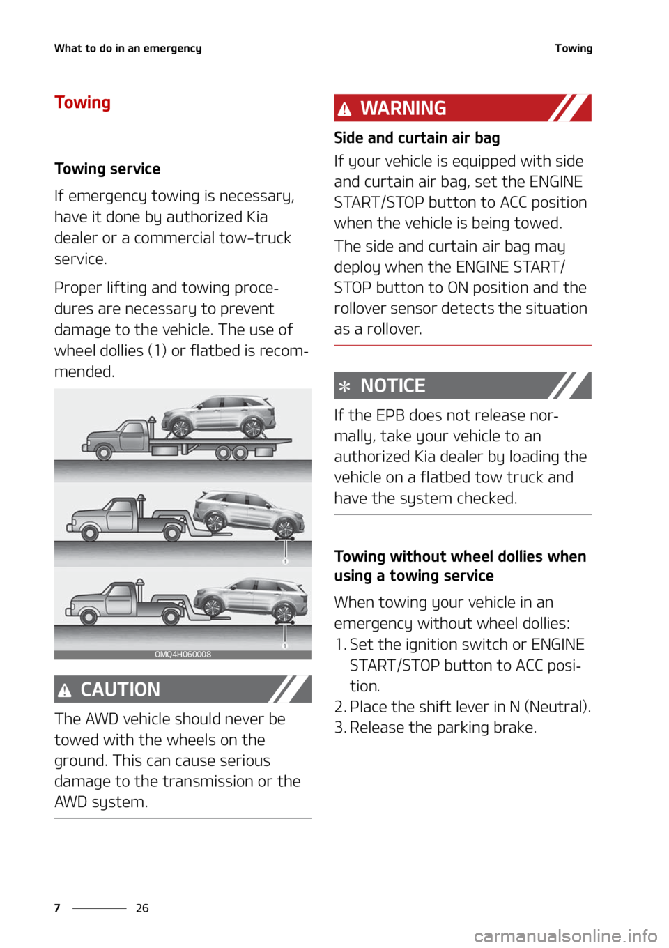KIA SORENTO HYBRID 2022  Owners Manual �8�I�B�U��U�P��E�P��J�O��B�O��F�N�F�S�H�F�O�D�Z
��
�
�5�P�X�J�O�H
�5�P �X �J �O �H
�5�P�X�J�O�H��T�F�S�W�J�D�F
�*�G��F�N�F�S�H�F�O�D�Z��U�P�X�J�O�H��J�T��O�F�D�F�T�T�B�S�Z�
�
�I�B�W�F��