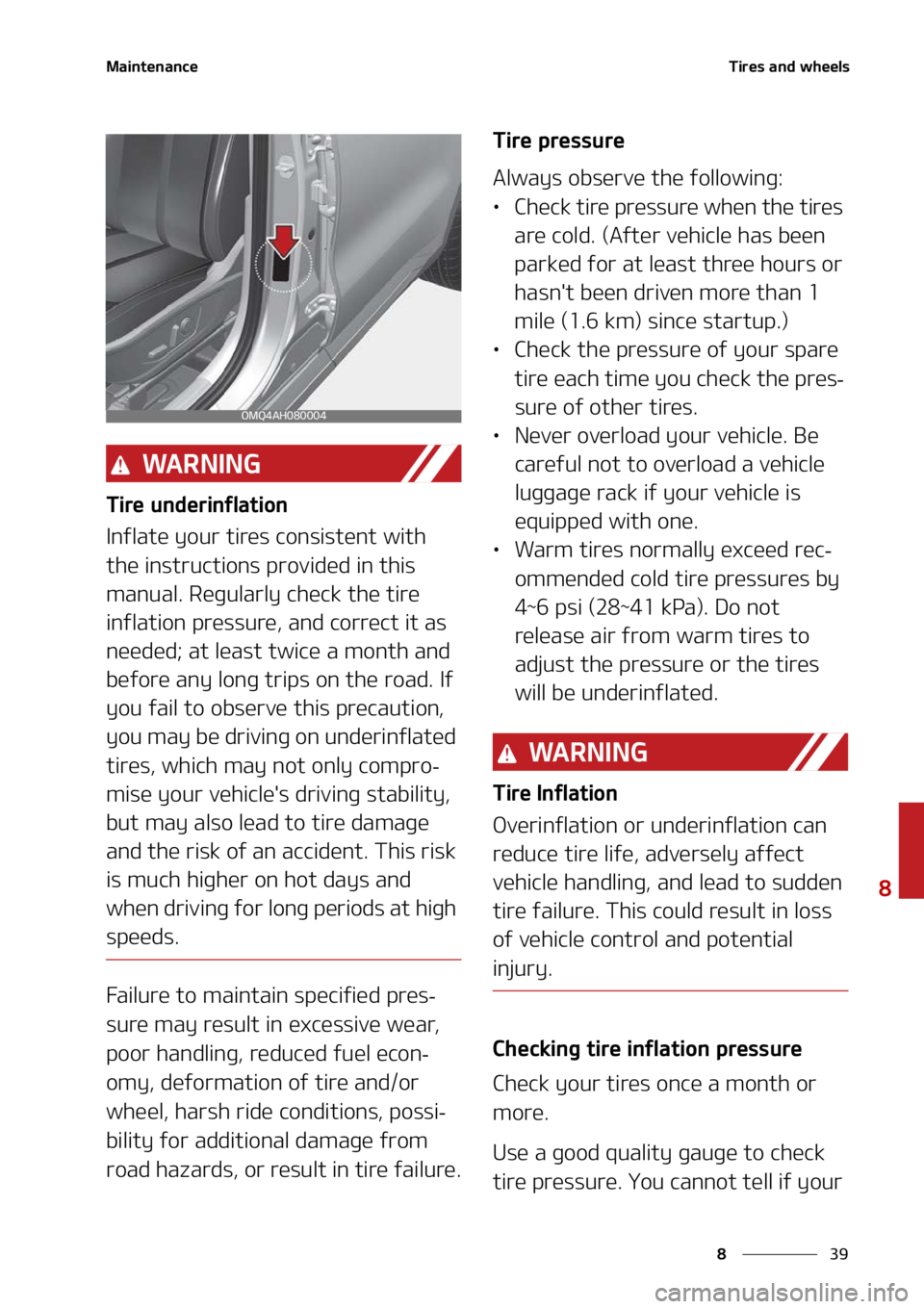 KIA SORENTO HYBRID 2022  Owners Manual ��
�
�
�.�B�J�O�U�F�O�B�O�D�F�5�J�S�F�T��B�O�E��X�I�F�F�M�T
�8�" �3 �/ �* �/ �(
�5�J�S�F��V�O�E�F�S�J�O�G�M�B�U�J�P�O
�*�O�G�M�B�U�F��Z�P�V�S��U�J�S�F�T��D�P�O�T�J�T�U�F�O�U��X�J�U�I�
�U�I