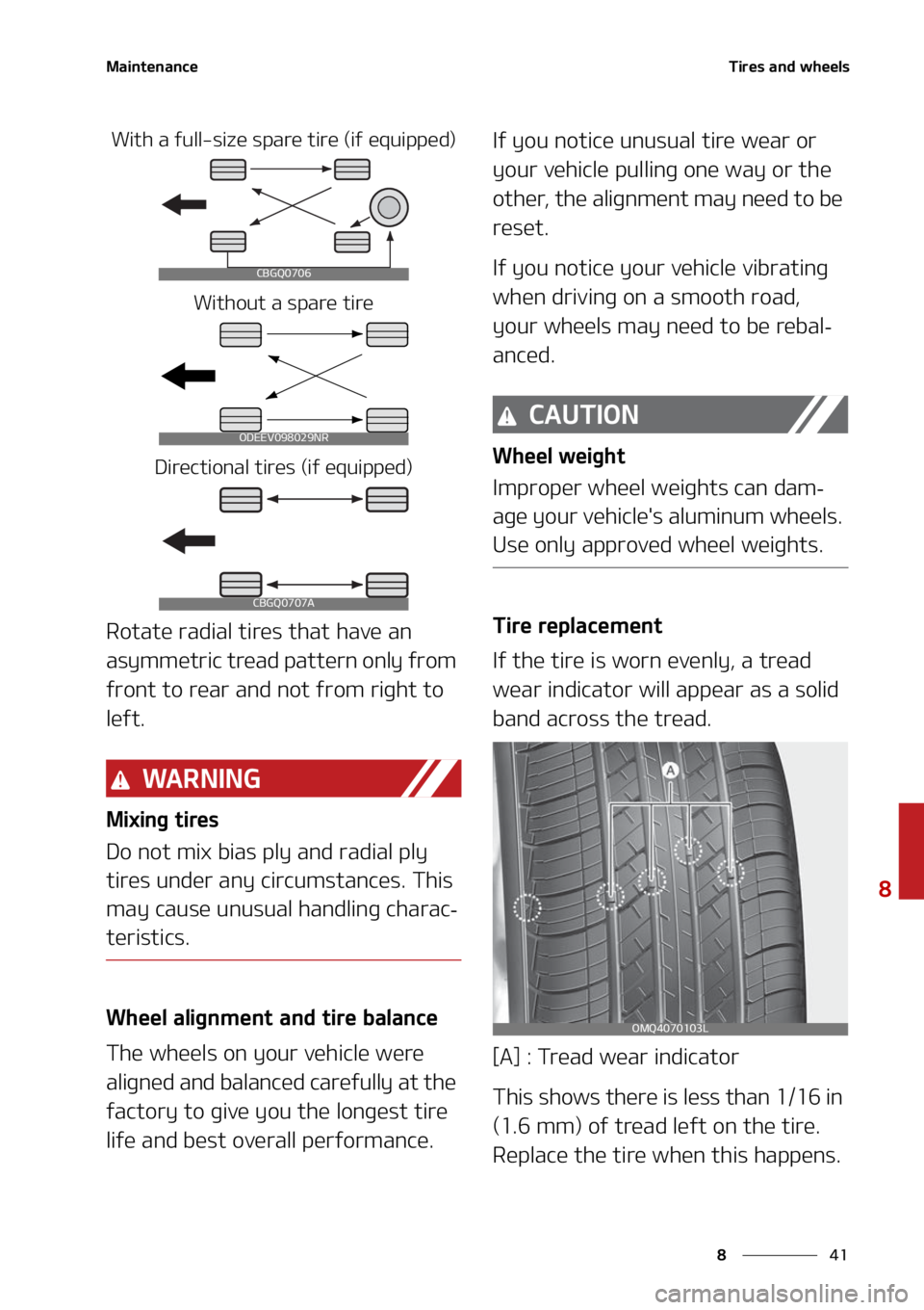 KIA SORENTO HYBRID 2022  Owners Manual ��
�
�
�.�B�J�O�U�F�O�B�O�D�F�5�J�S�F�T��B�O�E��X�I�F�F�M�T
�8�J�U�I��B��G�V�M�M��T�J�[�F��T�Q�B�S�F��U�J�S�F��	�J�G��F�R�V�J�Q�Q�F�E�
�8�J�U�I�P�V�U��B��T�Q�B�S�F��U�J�S�F
�%�J�S�F�D�