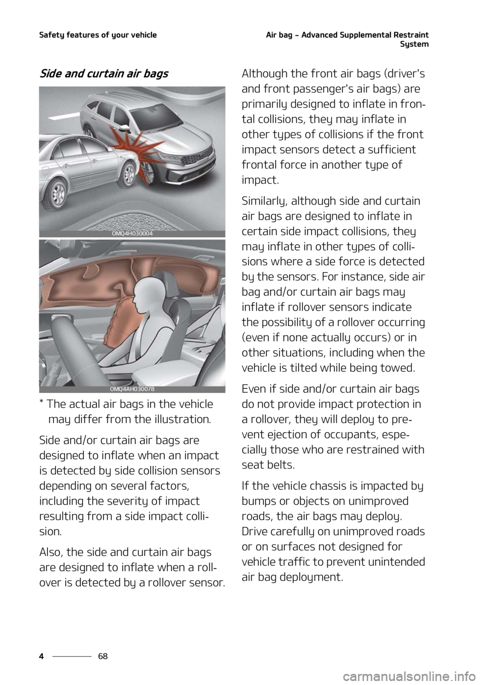 KIA SORENTO HYBRID 2021  Owners Manual �4�B�G�F�U�Z��G�F�B�U�V�S�F�T��P�G��Z�P�V�S��W�F�I�J�D�M�F
��
�
�"�J�S��C�B�H����"�E�W�B�O�D�F�E��4�V�Q�Q�M�F�N�F�O�U�B�M��3�F�T�U�S�B�J�O�U
�4�Z�T�U�F�N
�4�J�E�F��B�O�E��D�V�S�U�B�J�O�