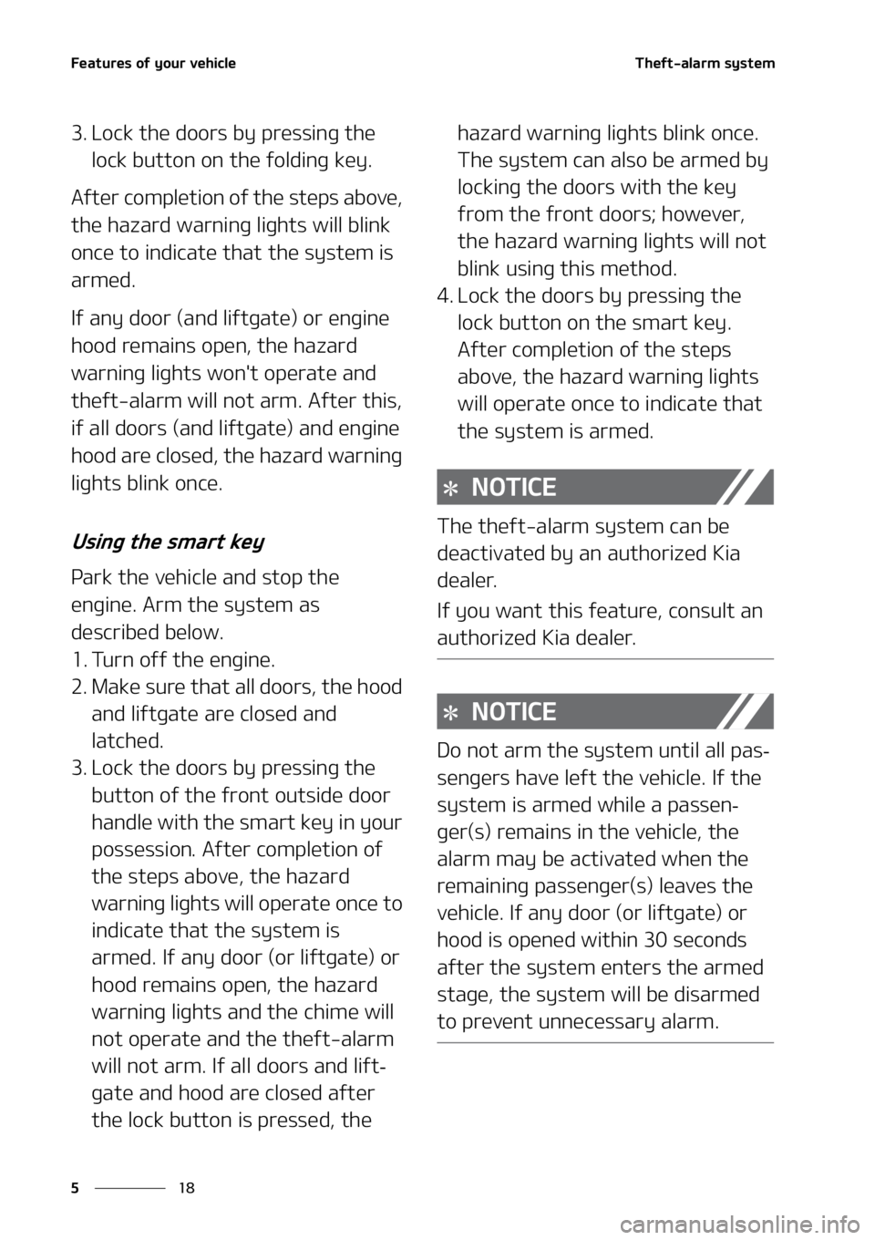 KIA SORENTO HYBRID 2021  Owners Manual ��F�B�U�V�S�F�T��P�G��Z�P�V�S��W�F�I�J�D�M�F
��
�
�5�I�F�G�U��B�M�B�S�N��T�Z�T�U�F�N
�� �-�P�D�L��U�I�F��E�P�P�S�T��C�Z��Q�S�F�T�T�J�O�H��U�I�F�
�M�P�D�L��C�V�U�U�P�O��P�O��U �I�F�