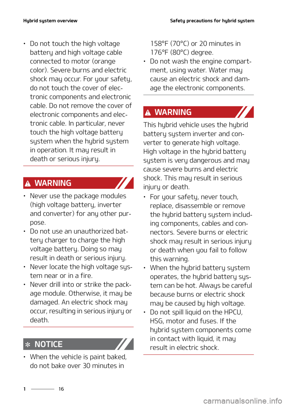 KIA SORENTO HYBRID 2021 Owners Manual �)�Z�C�S�J�E��T�Z�T�U�F�N��P�W�F�S�W�J�F�X
��
�
�4�B�G�F�U�Z��Q�S�F�D�B�V�U�J�P�O�T��G�P�S��I�Z�C�S�J�E��T�Z�T�U�F�N
LÜ �%�P��O�P�U��U�P�V�D�I��U�I�F��I�J�H�I��W�P�M�U�B�H�F�
�C�B�U�U�