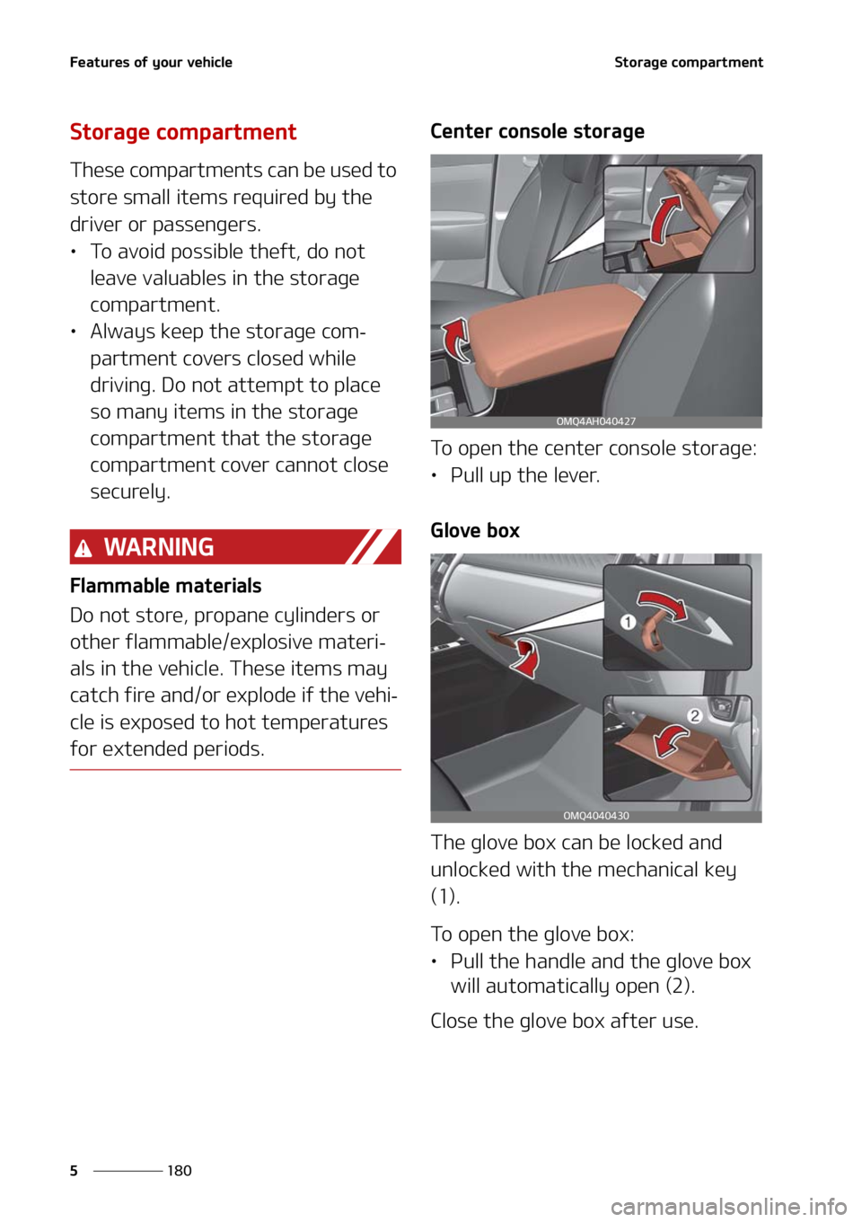 KIA SORENTO HYBRID 2021  Owners Manual ��F�B�U�V�S�F�T��P�G��Z�P�V�S��W�F�I�J�D�M�F
���
�
�4�U�P�S�B�H�F��D�P�N�Q�B�S�U�N�F�O�U
�4�U�P�S�B�H�F��D�P�N�Q�B�S�U�N�F�O�U
�5�I�F�T�F��D�P�N�Q�B�S�U�N�F�O�U�T��D�B�O��C�F��V�T�F�E��