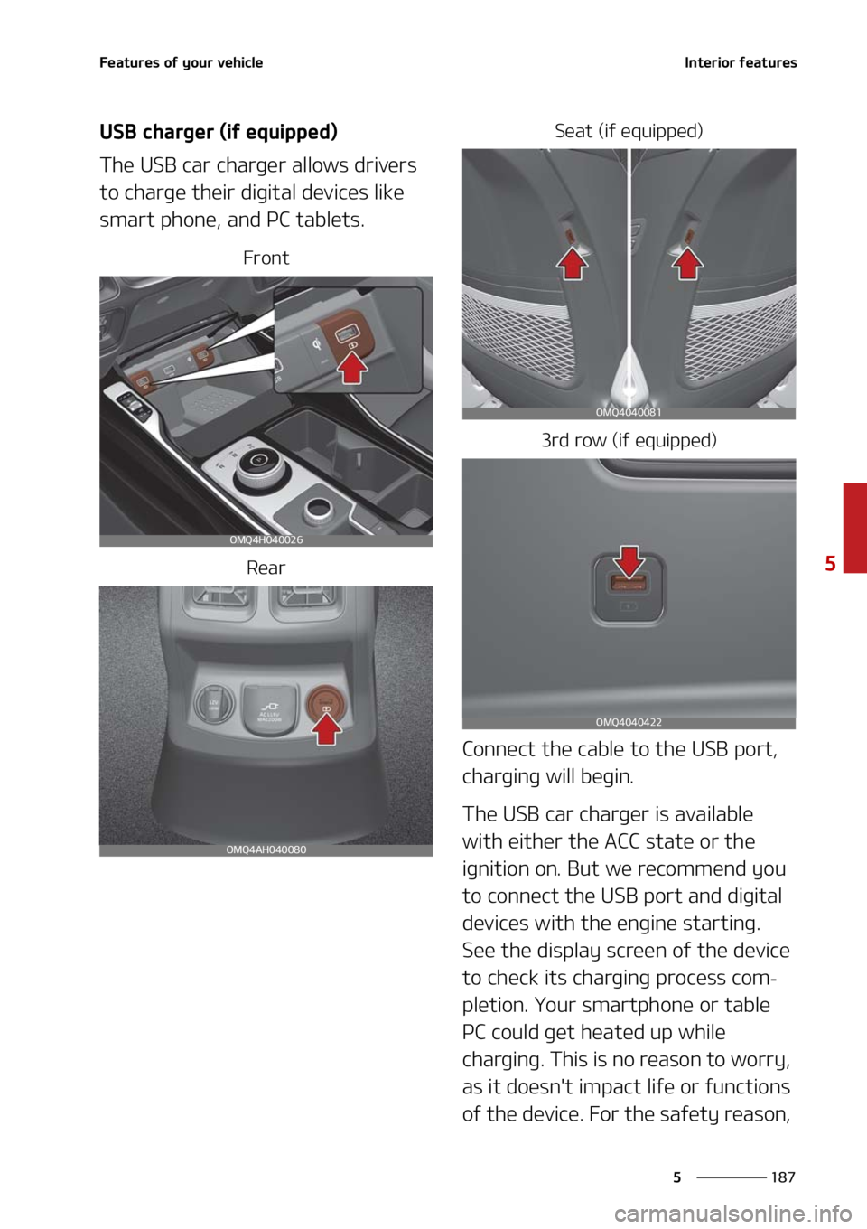 KIA SORENTO HYBRID 2021  Owners Manual ���
�
�
��F�B�U�V�S�F�T��P�G��Z�P�V�S��W�F�I�J�D�M�F�*�O�U�F�S�J�P�S��G�F�B�U�V�S�F�T
�6�4�#��D�I�B�S�H�F�S��	�J�G��F�R�V�J�Q�Q�F�E�

�5�I�F��6�4�#��D�B�S��D�I�B�S�H�F�S��B�M�M�P�X�T�