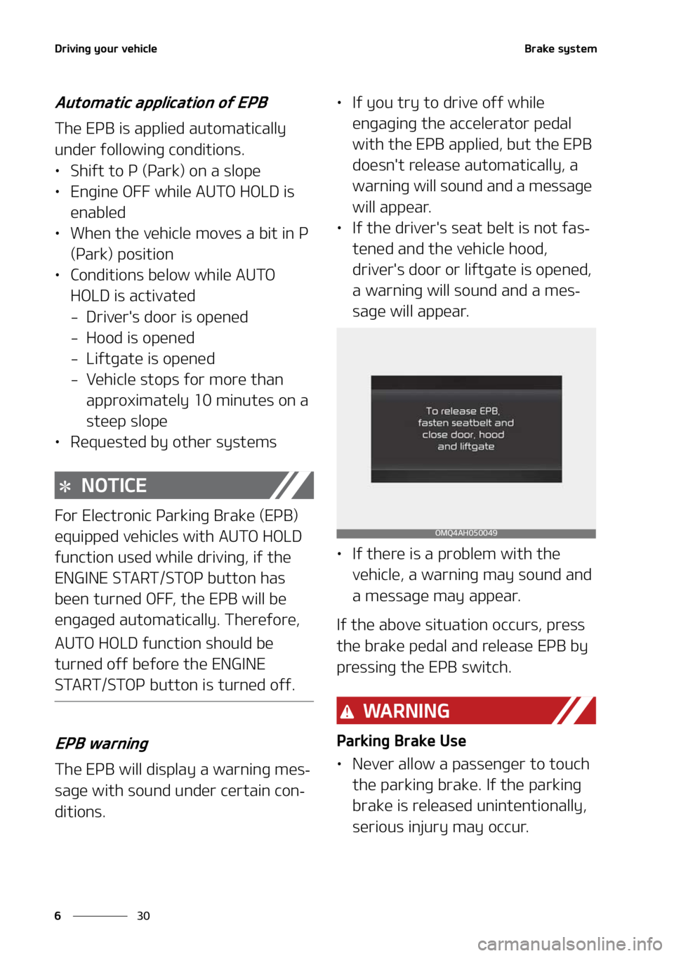 KIA SORENTO HYBRID 2021  Owners Manual �%�S�J�W�J�O�H��Z�P�V�S��W�F�I�J�D�M�F
��
�
�#�S�B�L�F��T�Z�T�U�F�N
�"�V�U�P�N�B�U�J�D��B�Q�Q�M�J�D�B�U�J�P�O��P�G��&�1�#
�5�I�F��&�1�#��J�T��B�Q�Q�M�J�F�E��B�V�U�P�N�B�U�J�D�B�M�M�Z�
�V
