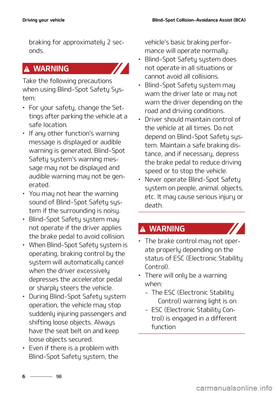 KIA SORENTO HYBRID 2021  Owners Manual �%�S�J�W�J�O�H��Z�P�V�S��W�F�I�J�D�M�F
��
�
�#�M�J�O�E��4�Q�P�U��$�P�M�M�J�T�J�P�O��"�W�P�J�E�B�O�D�F��"�T�T�J�T�U��	�#�$�"�

�C�S�B�L�J�O�H��G�P�S��B�Q�Q�S�P�Y�J�N�B�U�F�M�Z����T�F�D-
