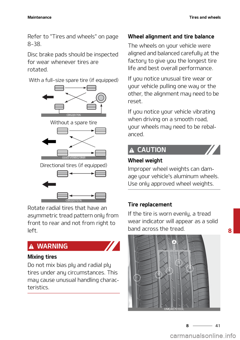 KIA SORENTO HYBRID 2021  Owners Manual ��
�
�
�.�B�J�O�U�F�O�B�O�D�F�5�J�S�F�T��B�O�E��X�I�F�F�M�T
�3�F�G�F�S��U�P���5�J�S�F�T��B�O�E��X�I�F�F�M�T���P�O��Q�B�H�F�
�����
�%�J�T�D��C�S�B�L�F��Q�B�E�T��T�I�P�V�M�E��C�F