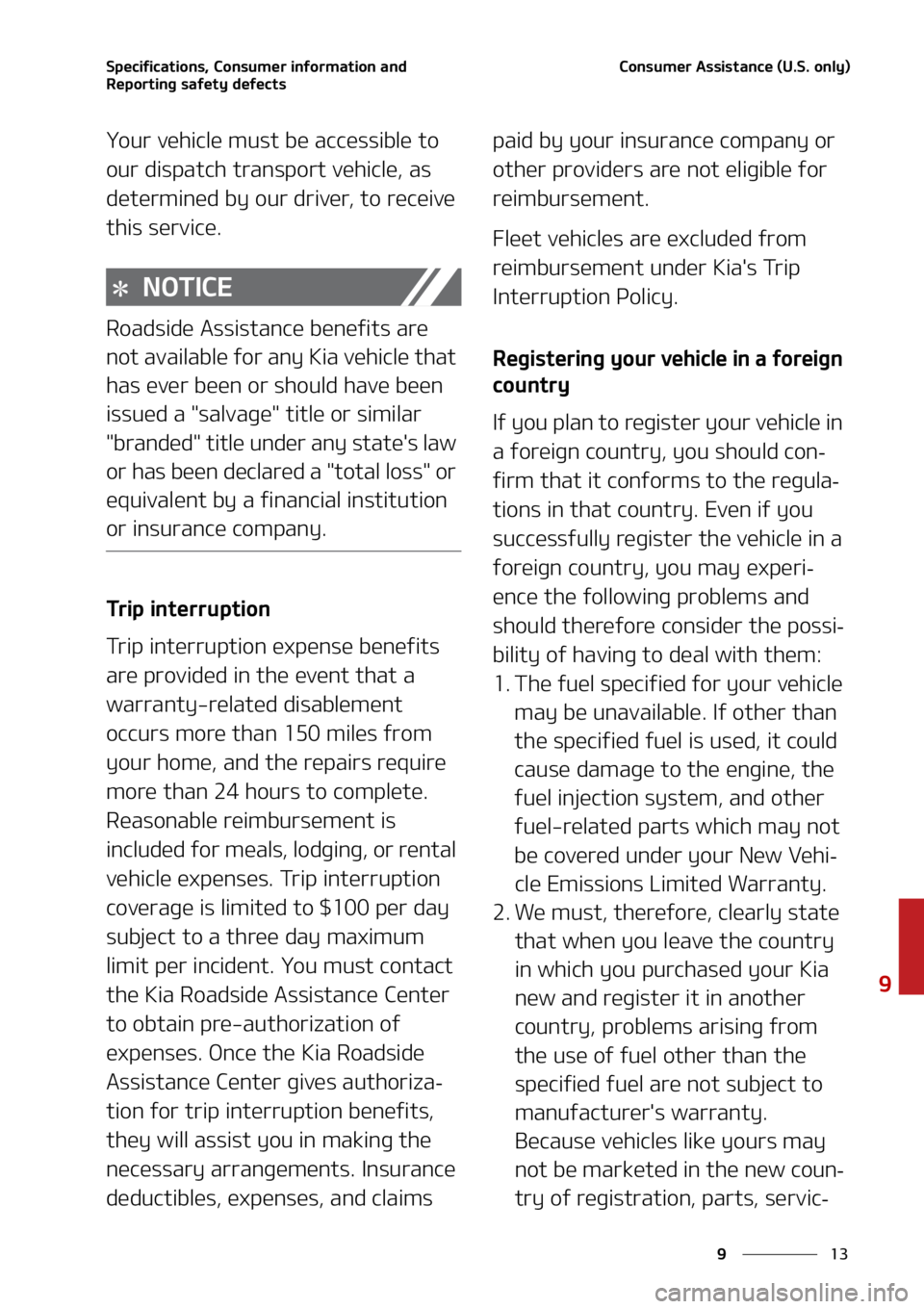 KIA SORENTO HYBRID 2021  Owners Manual ��
�
�
�4�Q�F�D�J�G�J�D�B�U�J�P�O�T�
��$�P�O�T�V�N�F�S��J�O�G�P�S�N�B�U�J�P�O��B�O�E�
�3�F�Q�P�S�U�J�O�H��T�B�G�F�U�Z��E�F�G�F�D�U�T�$�P�O�T�V�N�F�S��"�T�T�J�T�U�B�O�D�F��	�6��4���P�O�M