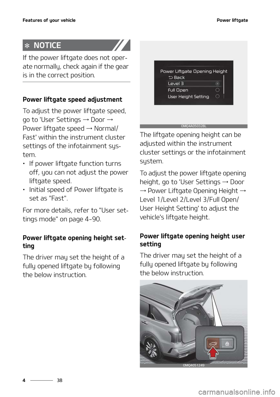 KIA SORENTO 2022  Owners Manual ��F�B�U�V�S�F�T��P�G��Z�P�V�S��W�F�I�J�D�M�F
��
�
�1�P�X�F�S��M�J�G�U�H�B�U�F
�/�0�5�*�$�&
�*�G��U�I�F��Q�P�X�F�S��M�J�G�U�H�B�U�F��E�P�F�T��O�P�U��P�Q�F�S-
�B�U�F��O�P�S�N�B�M�M�Z�
��