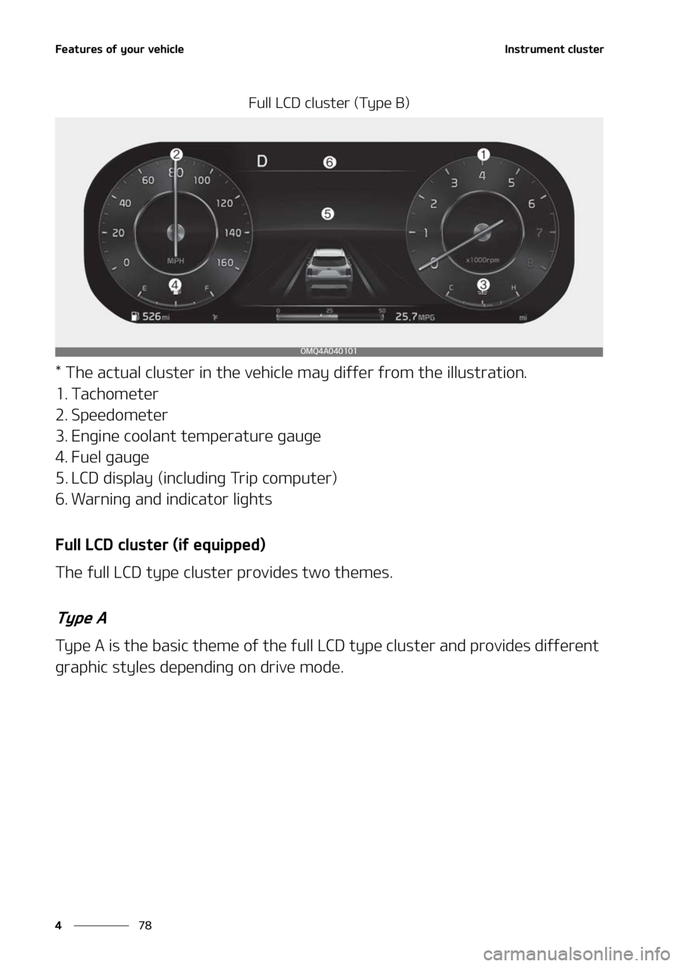 KIA SORENTO 2022  Owners Manual ��F�B�U�V�S�F�T��P�G��Z�P�V�S��W�F�I�J�D�M�F
��
�
�*�O�T�U�S�V�N�F�O�U��D�M�V�T�U�F�S
��V�M�M��-�$�%��D�M�V�T�U�F�S��	�5�Z�Q�F��#�

���5�I�F��B�D�U�V�B�M��D�M�V�T�U�F�S��J�O��U�I�F�