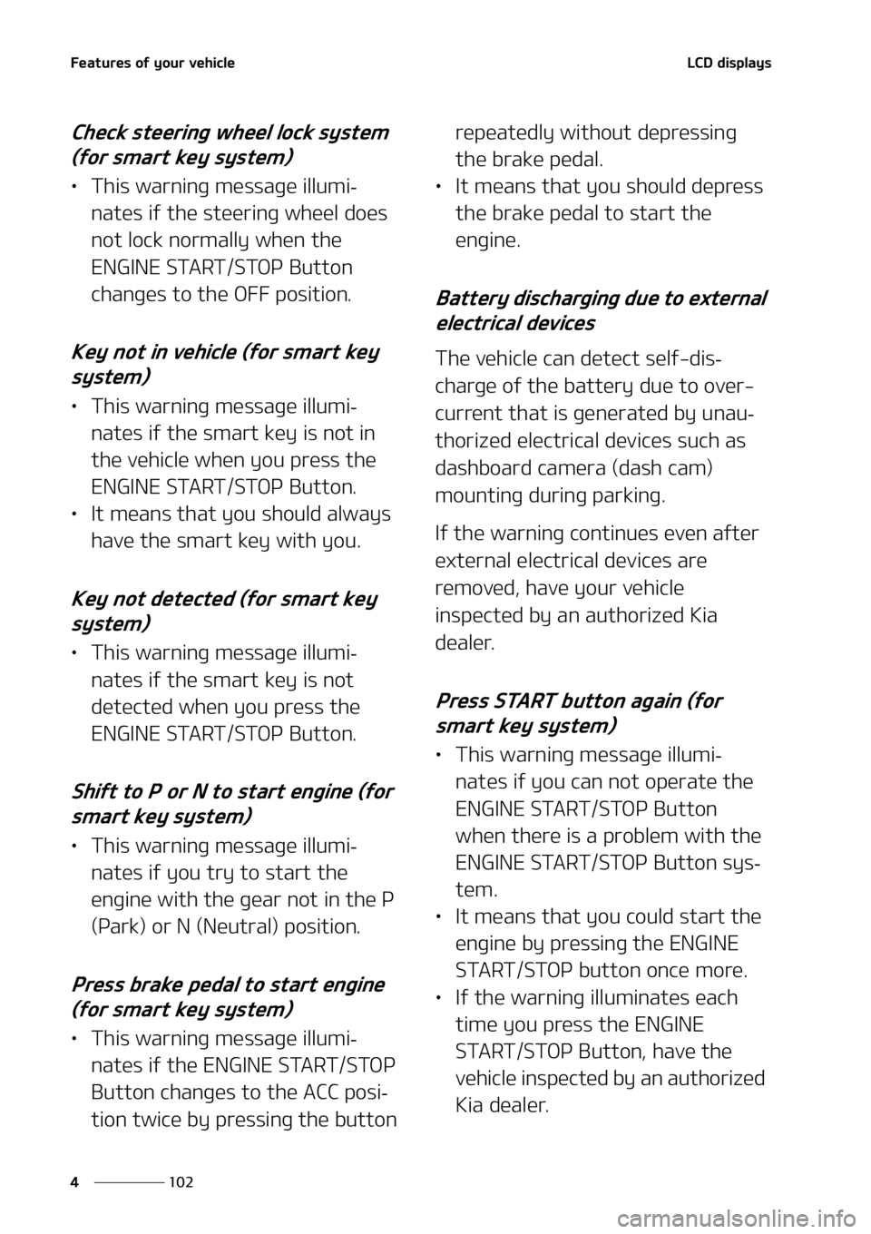 KIA SORENTO 2022  Owners Manual ��F�B�U�V�S�F�T��P�G��Z�P�V�S��W�F�I�J�D�M�F
���
�
�-�$�%��E�J�T�Q�M�B�Z�T
�$�I�F�D�L��T�U�F�F�S�J�O�H��X�I�F�F�M��M�P�D�L��T�Z�T�U�F�N�
�	�G�P�S��T�N�B�S�U��L�F�Z��T�Z�T�U�F�N�

LÜ 