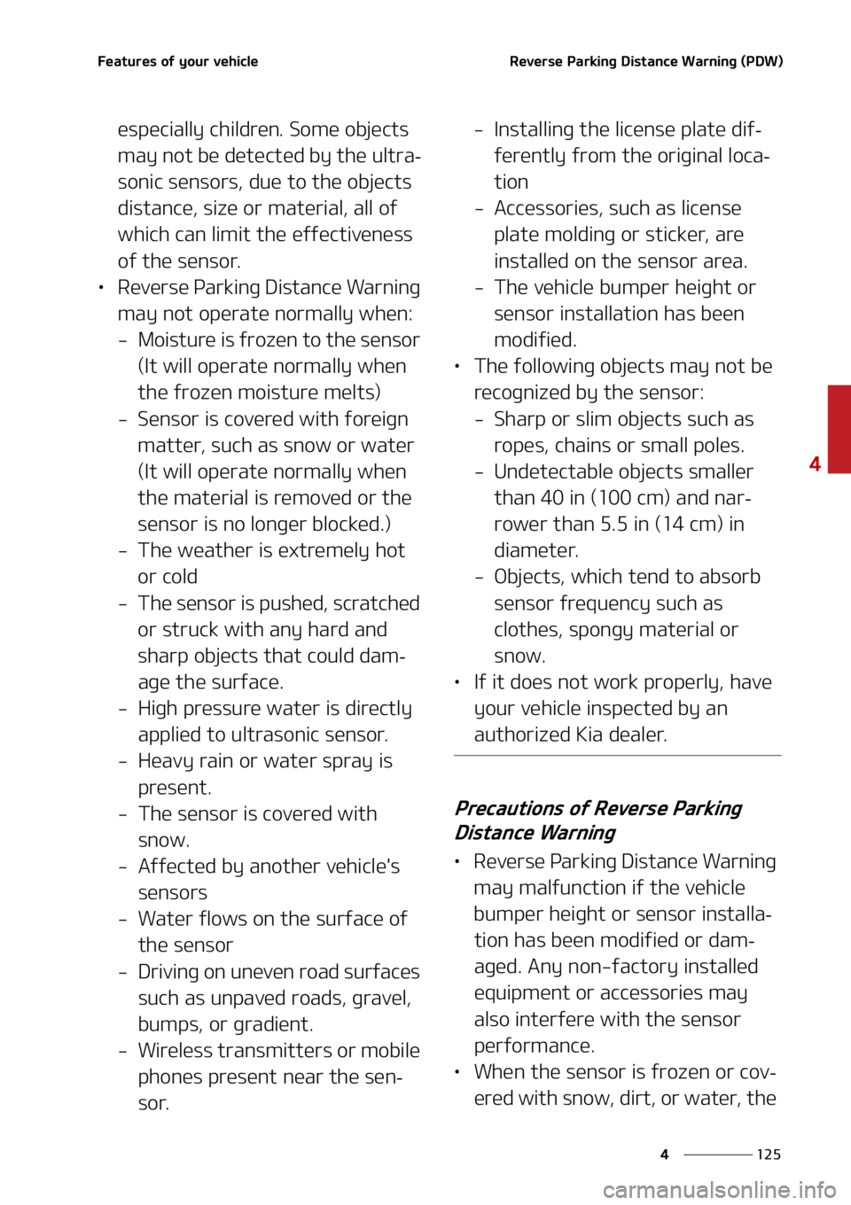 KIA SORENTO 2022  Owners Manual ���
�
�
��F�B�U�V�S�F�T��P�G��Z�P�V�S��W�F�I�J�D�M�F�3�F�W�F�S�T�F��1�B�S�L�J�O�H��%�J�T�U�B�O�D�F��8�B�S�O�J�O�H��	�1�%�8�

�F�T�Q�F�D�J�B�M�M�Z��D�I�J�M�E�S�F�O���4�P�N�F��P�C�K�F�D