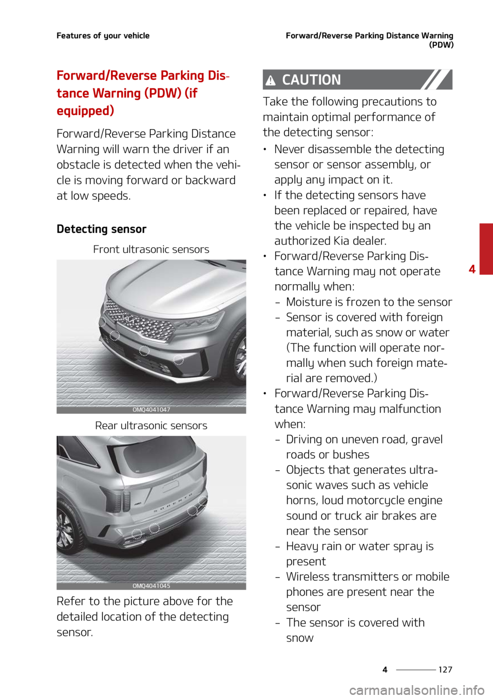 KIA SORENTO 2022  Owners Manual ���
�
�
��F�B�U�V�S�F�T��P�G��Z�P�V�S��W�F�I�J�D�M�F��P�S�X�B�S�E��3�F�W�F�S�T�F��1�B�S�L�J�O�H��%�J�T�U�B�O�D�F��8�B�S�O�J�O�H�	�1�%�8�

��P�S�X�B�S�E��3�F�W�F�S�T�F��1�B�S�L�J�O�H�