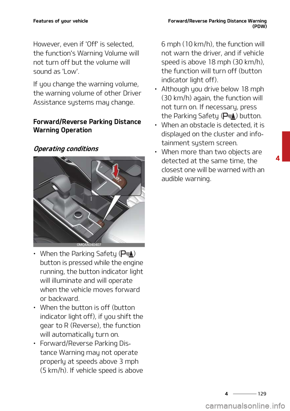 KIA SORENTO 2022  Owners Manual ���
�
�
��F�B�U�V�S�F�T��P�G��Z�P�V�S��W�F�I�J�D�M�F��P�S�X�B�S�E��3�F�W�F�S�T�F��1�B�S�L�J�O�H��%�J�T�U�B�O�D�F��8�B�S�O�J�O�H�	�1�%�8�

�)�P�X�F�W�F�S�
��F�W�F�O��J�G���0�G�G���J