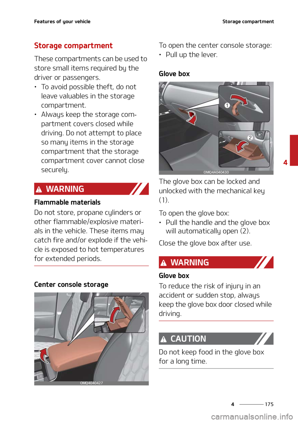 KIA SORENTO 2022  Owners Manual ���
�
�
��F�B�U�V�S�F�T��P�G��Z�P�V�S��W�F�I�J�D�M�F�4�U�P�S�B�H�F��D�P�N�Q�B�S�U�N�F�O�U
�4�U�P�S�B�H�F��D�P�N�Q�B�S�U�N�F�O�U
�5�I�F�T�F��D�P�N�Q�B�S�U�N�F�O�U�T��D�B�O��C�F��V�T�F�E�