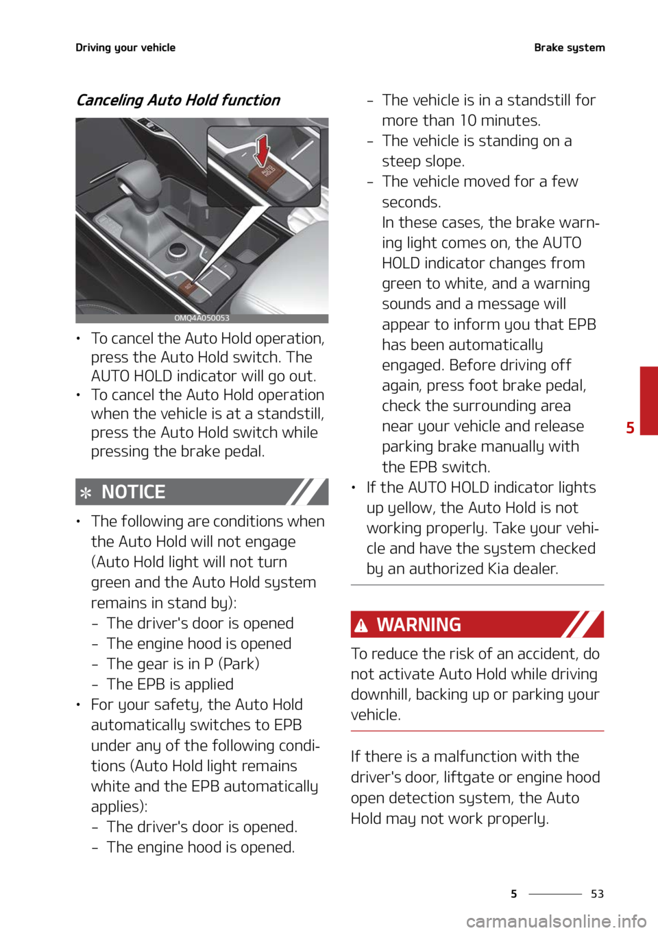 KIA SORENTO 2022  Owners Manual ��
�
�
�%�S�J�W�J�O�H��Z�P�V�S��W�F�I�J�D�M�F�#�S�B�L�F��T�Z�T�U�F�N
�$�B�O�D�F�M�J�O�H��"�V�U�P��)�P�M�E��G�V�O�D�U�J�P�O
LÜ�5�P��D�B�O�D�F�M��U�I�F��"�V�U�P��)�P�M�E��P�Q�F�S�B�U�J�P