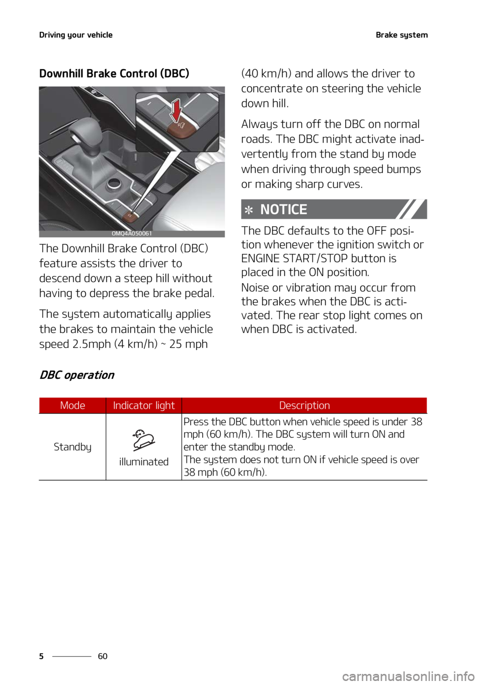 KIA SORENTO 2022  Owners Manual �%�S�J�W�J�O�H��Z�P�V�S��W�F�I�J�D�M�F
��
�
�#�S�B�L�F��T�Z�T�U�F�N
�%�P�X�O�I�J�M�M��#�S�B�L�F��$�P�O�U�S�P�M��	�%�#�$�

�5�I�F��%�P�X�O�I�J�M�M��#�S�B�L�F��$�P�O�U�S�P�M��	�%�#�$�
�
�G