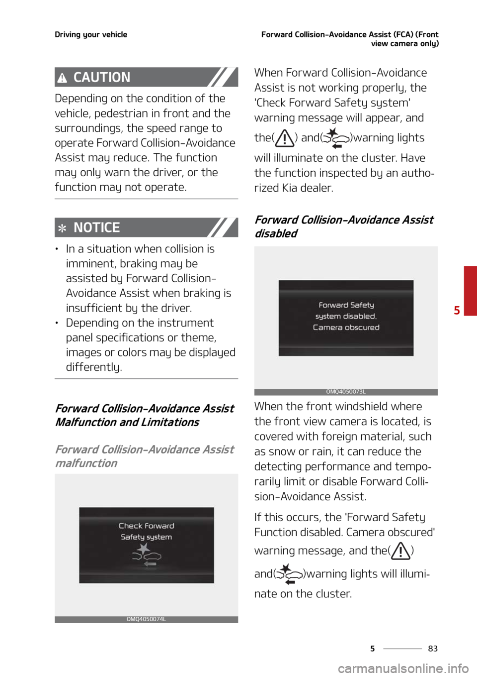 KIA SORENTO 2022  Owners Manual ��
�
�
�%�S�J�W�J�O�H��Z�P�V�S��W�F�I�J�D�M�F��P�S�X�B�S�E��$�P�M�M�J�T�J�P�O��"�W�P�J�E�B�O�D�F��"�T�T�J�T�U��	��$�"�
��	��S�P�O�U�W�J�F�X��D�B�N�F�S�B��P�O�M�Z�

�$�"�6�5�*�0�/
�%�F�