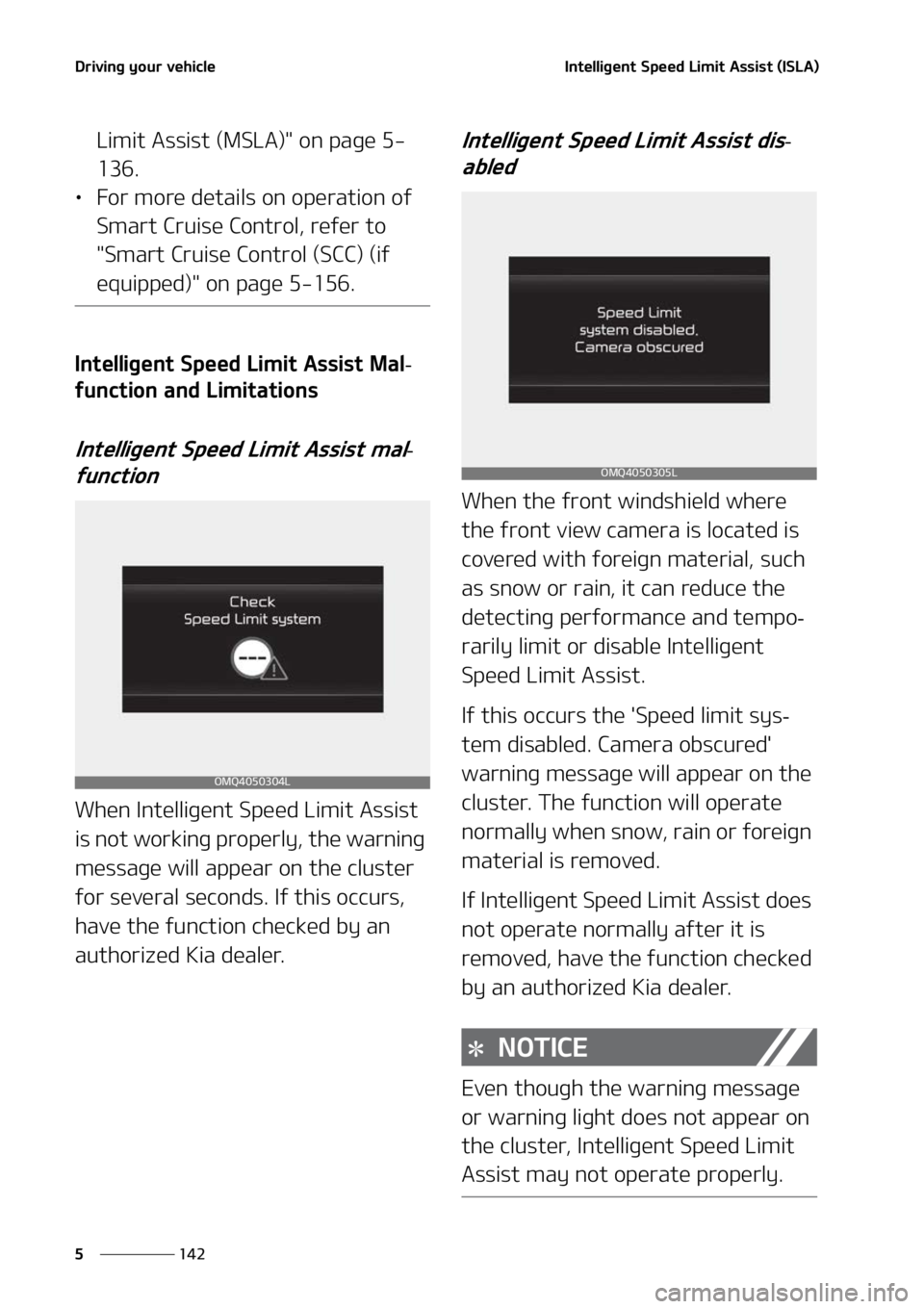 KIA SORENTO 2022  Owners Manual �%�S�J�W�J�O�H��Z�P�V�S��W�F�I�J�D�M�F
���
�
�*�O�U�F�M�M�J�H�F�O�U��4�Q�F�F�E��-�J�N�J�U��"�T�T�J�T�U��	�*�4�-�"�

�-�J�N�J�U��"�T�T�J�T�U��	�.�4�-�"�
���P�O��Q�B�H�F���
����
L