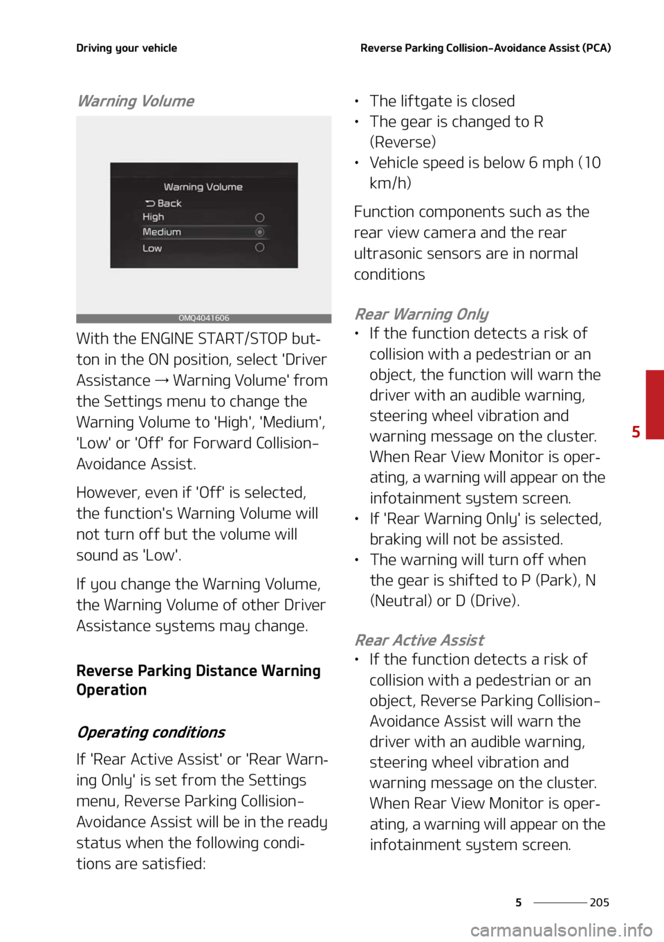 KIA SORENTO 2022  Owners Manual ���
�
�
�%�S�J�W�J�O�H��Z�P�V�S��W�F�I�J�D�M�F�3�F�W�F�S�T�F��1�B�S�L�J�O�H��$�P�M�M�J�T�J�P�O��"�W�P�J�E�B�O�D�F��"�T�T�J�T�U��	�1�$�"�

�8�B�S�O�J�O�H��7�P�M�V�N�F
�8�J�U�I��U�I�F��&�