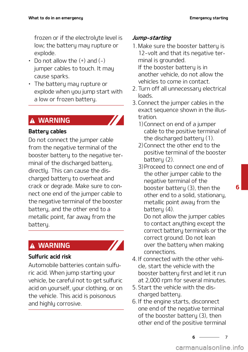 KIA SORENTO 2022  Owners Manual  
 
 
 8 I B U  U P  E P  J O  B O  F N F S H F O D Z & N F S H F O D Z  T U B S U J O H
 G S P [ F O  P S  J G  U I F  F M F D U S P M Z U F  M F W F M  J T 
 M P X   U I F  C B U 