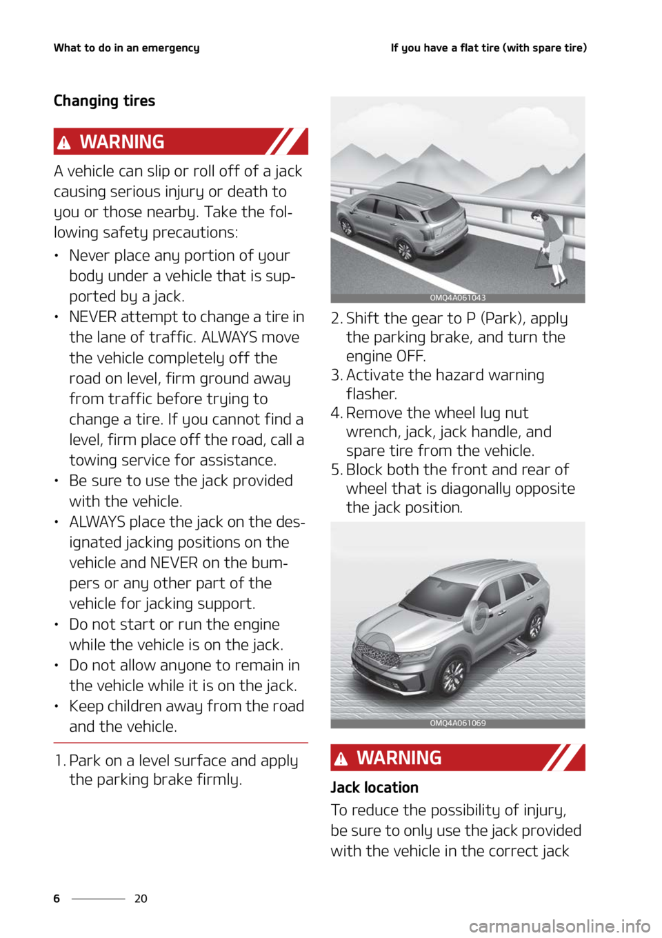 KIA SORENTO 2022  Owners Manual �8�I�B�U��U�P��E�P��J�O��B�O��F�N�F�S�H�F�O�D�Z
��
�
�*�G��Z�P�V��I�B�W�F��B��G�M�B�U��U�J�S�F��	�X�J�U�I��T�Q�B�S�F��U�J�S�F�

�$�I�B�O�H�J�O�H��U�J�S�F�T
�8�" �3 �/ �* �/ �(
�"��W�